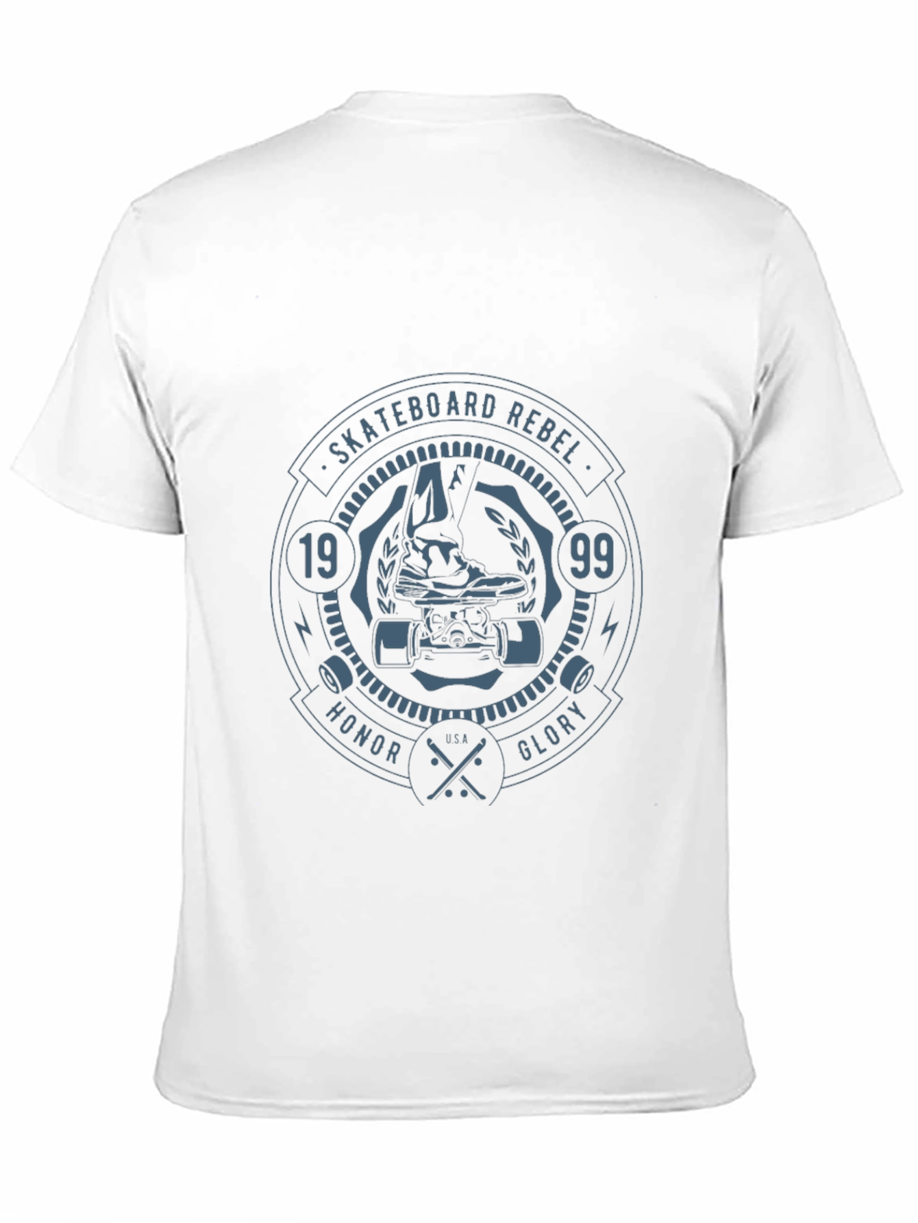 Skateboard Rebel Graphic Tee