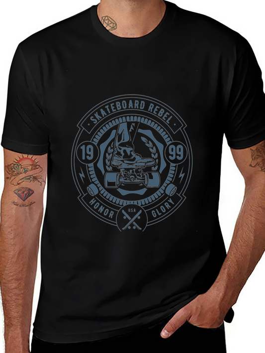 Skateboard Rebel Graphic Tee