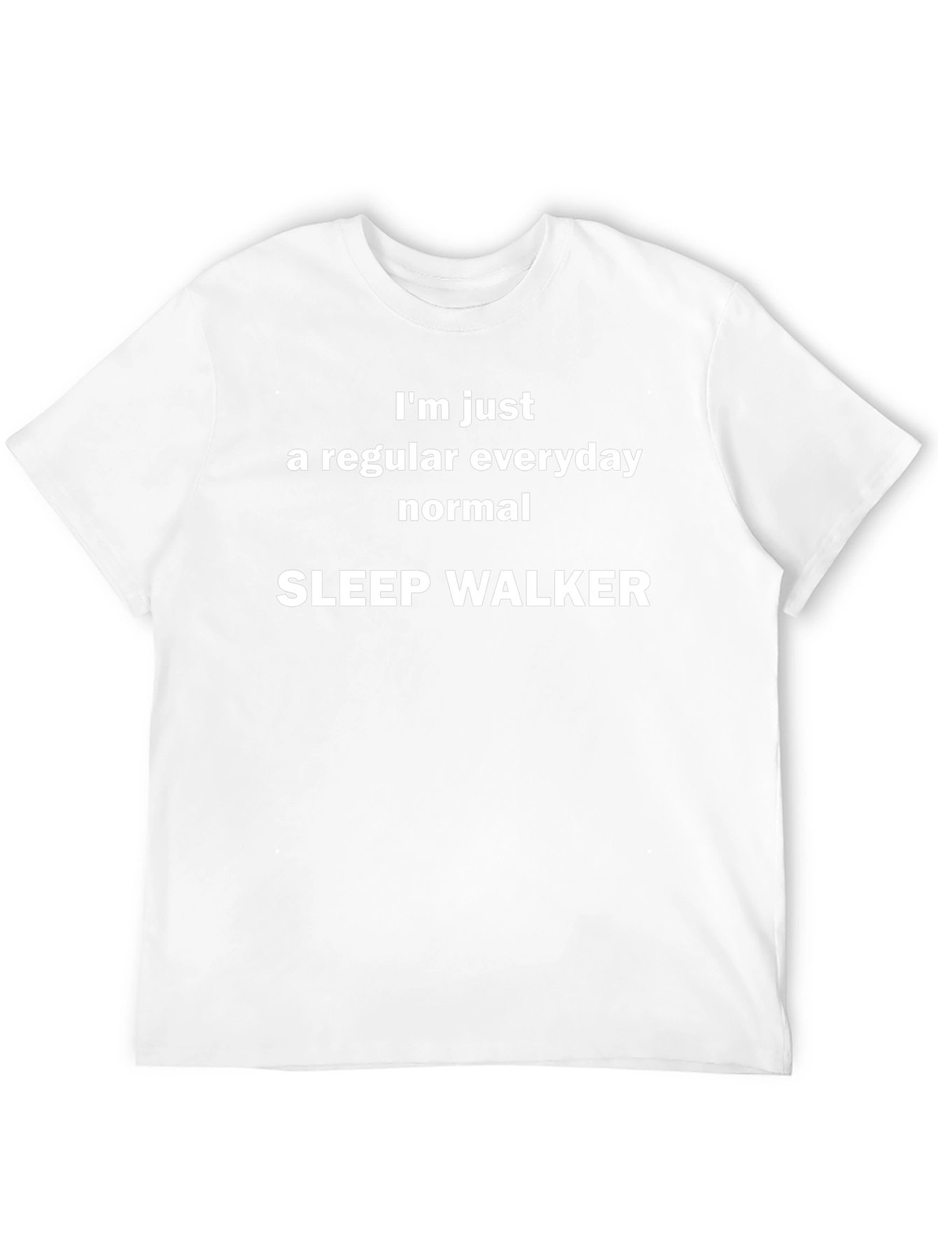 Sleep Walker Novelty T-Shirt - Funny Graphic Tee