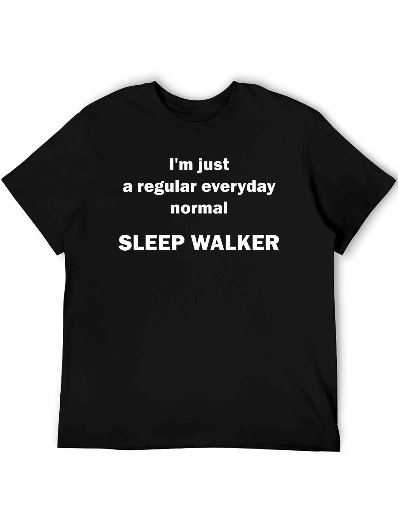 Sleep Walker Novelty T-Shirt - Funny Graphic Tee