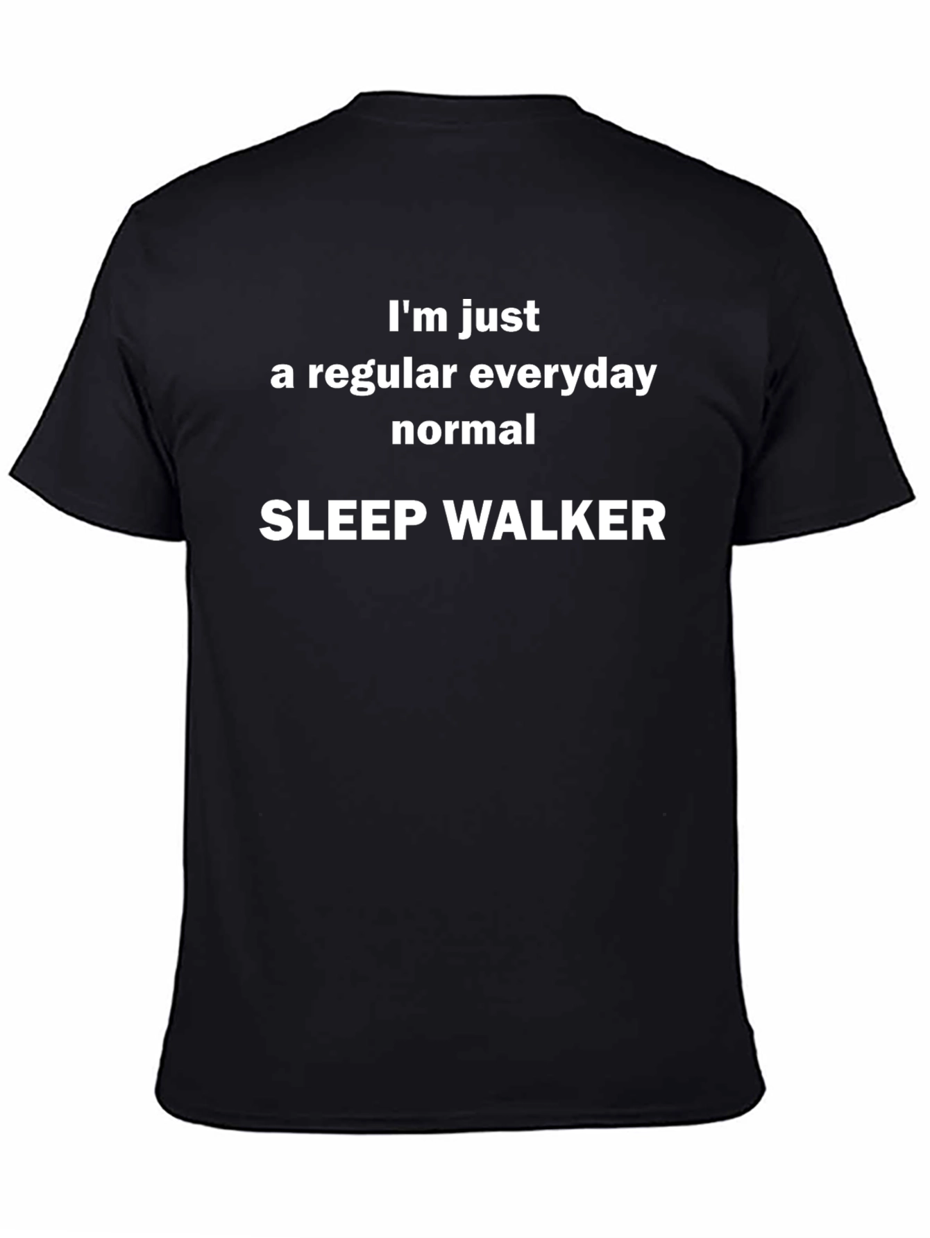 Sleep Walker Novelty T-Shirt - Funny Graphic Tee