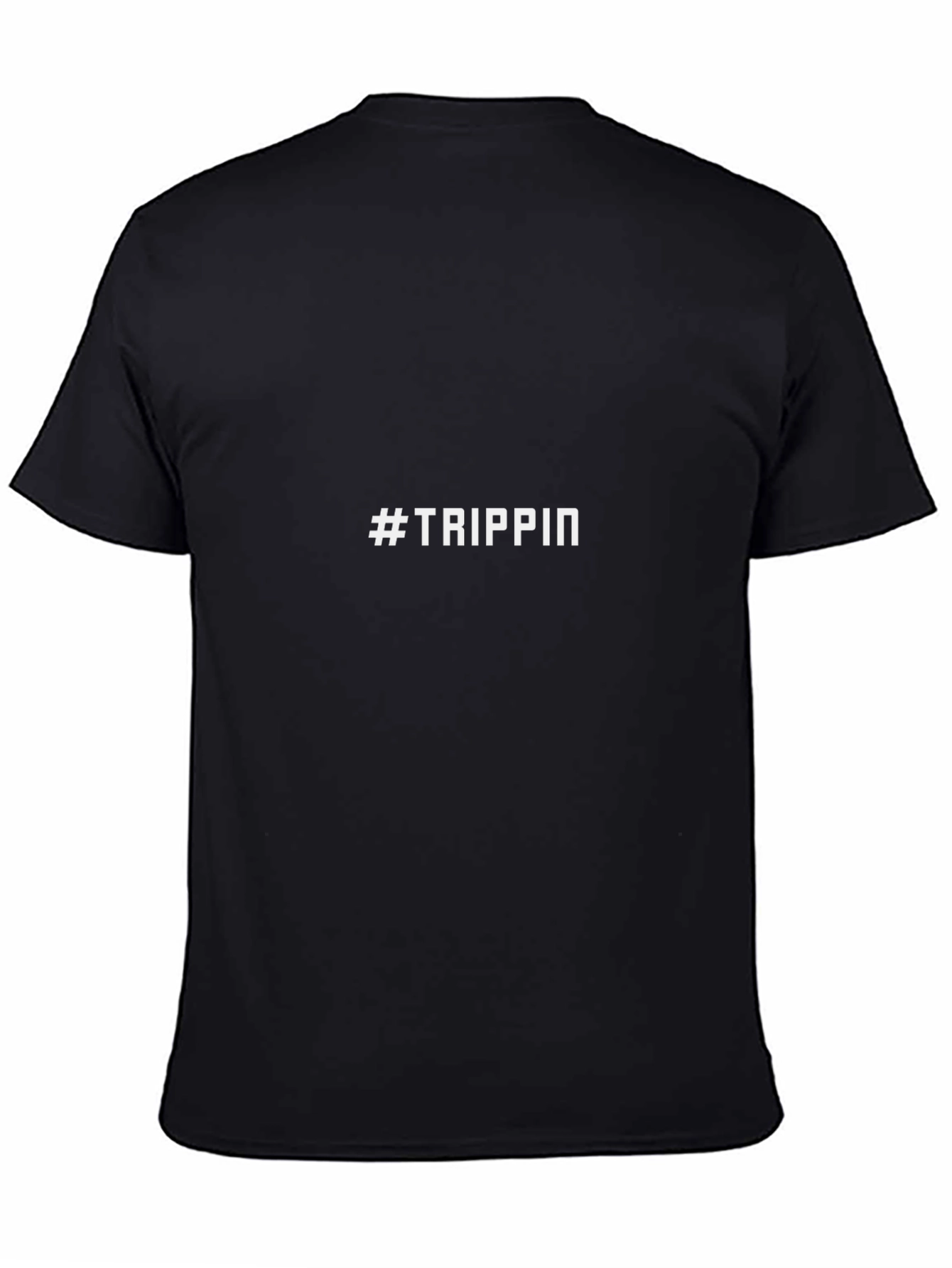 #TRIPPIN Black Graphic Tee - Casual Style