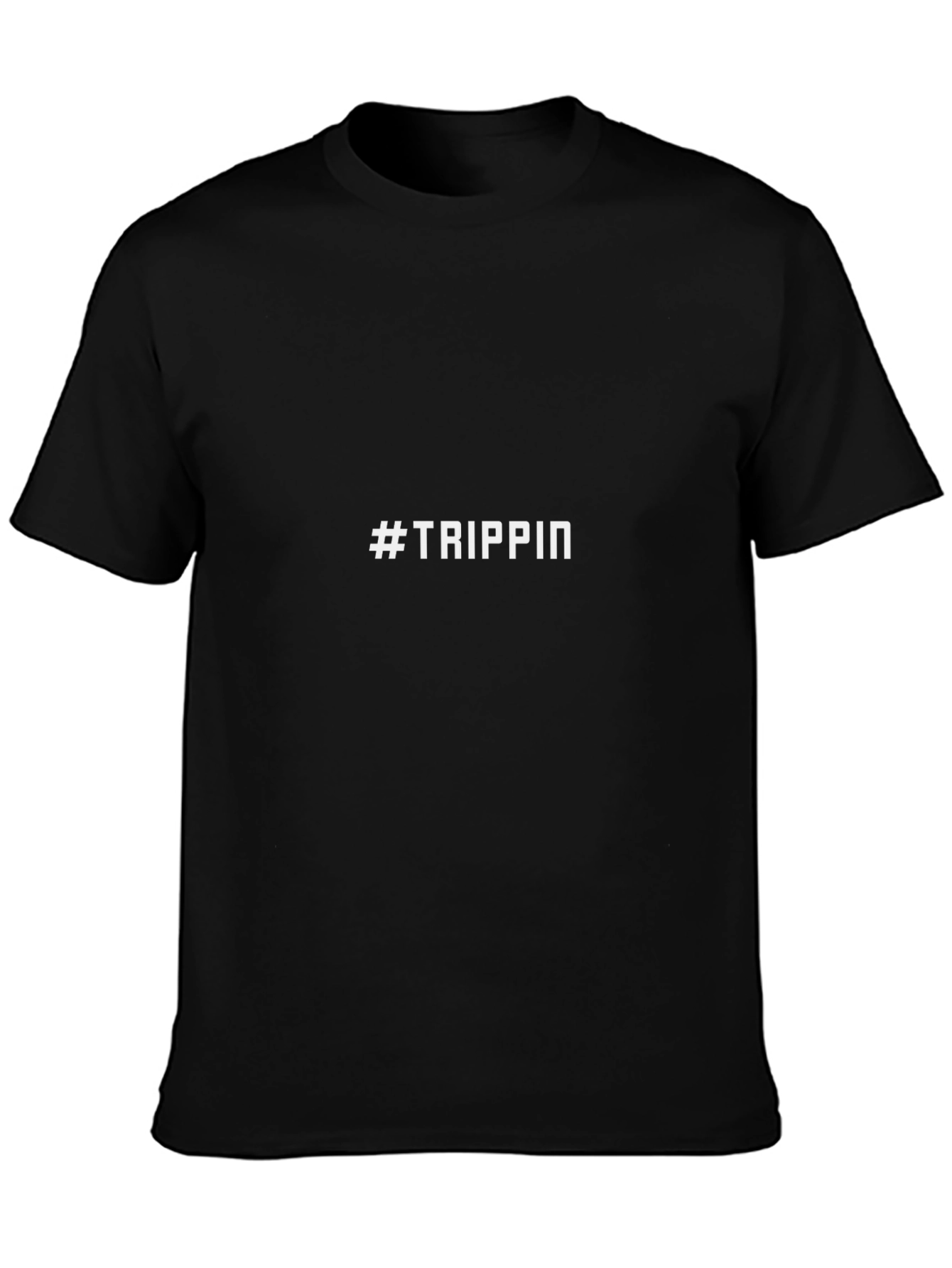#TRIPPIN Black Graphic Tee - Casual Style