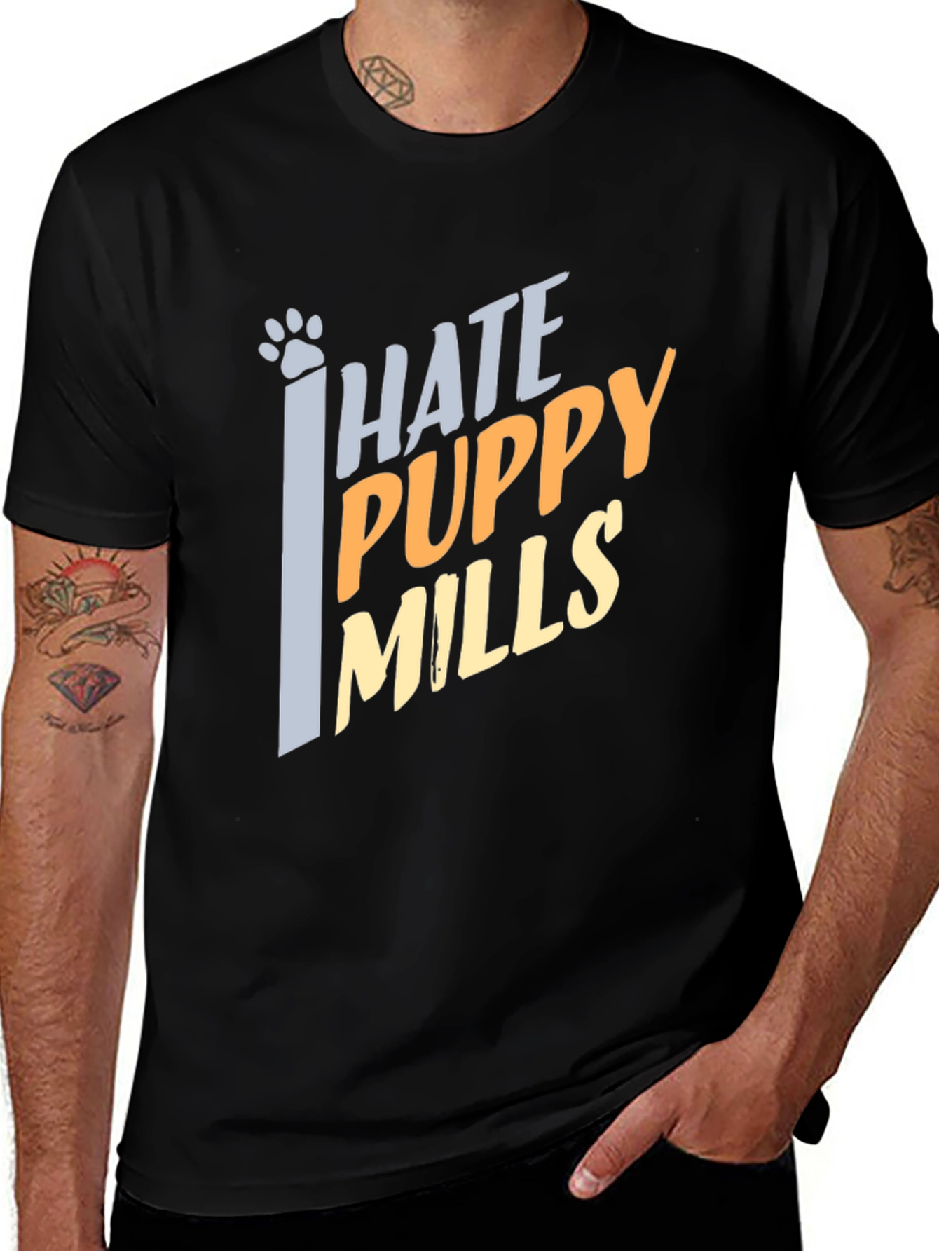 I Hate Puppy Mills Graphic Tee
