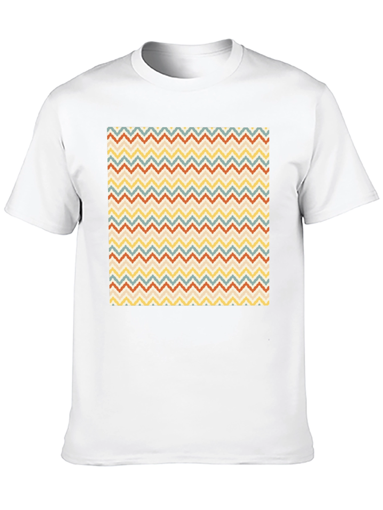 Retro Zigzag Pattern T-Shirt