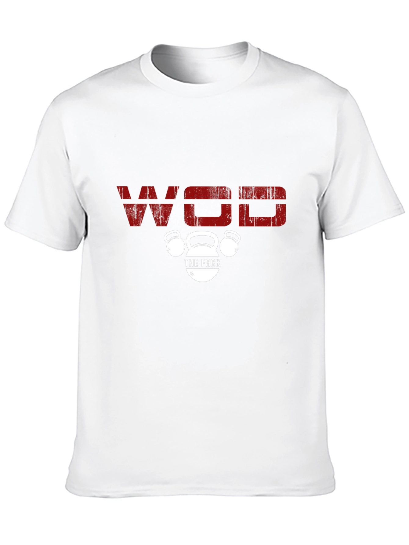 WOD The Fack Black T-Shirt | Fitness Apparel