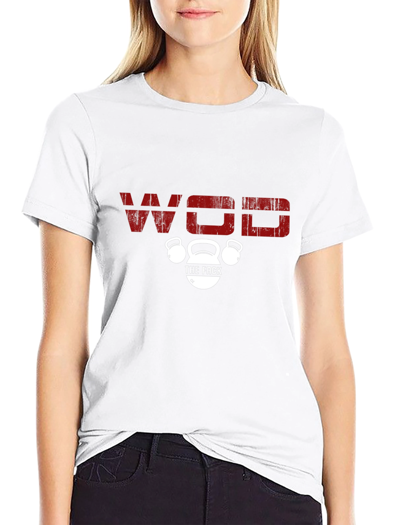 WOD The Fack Black T-Shirt | Fitness Apparel