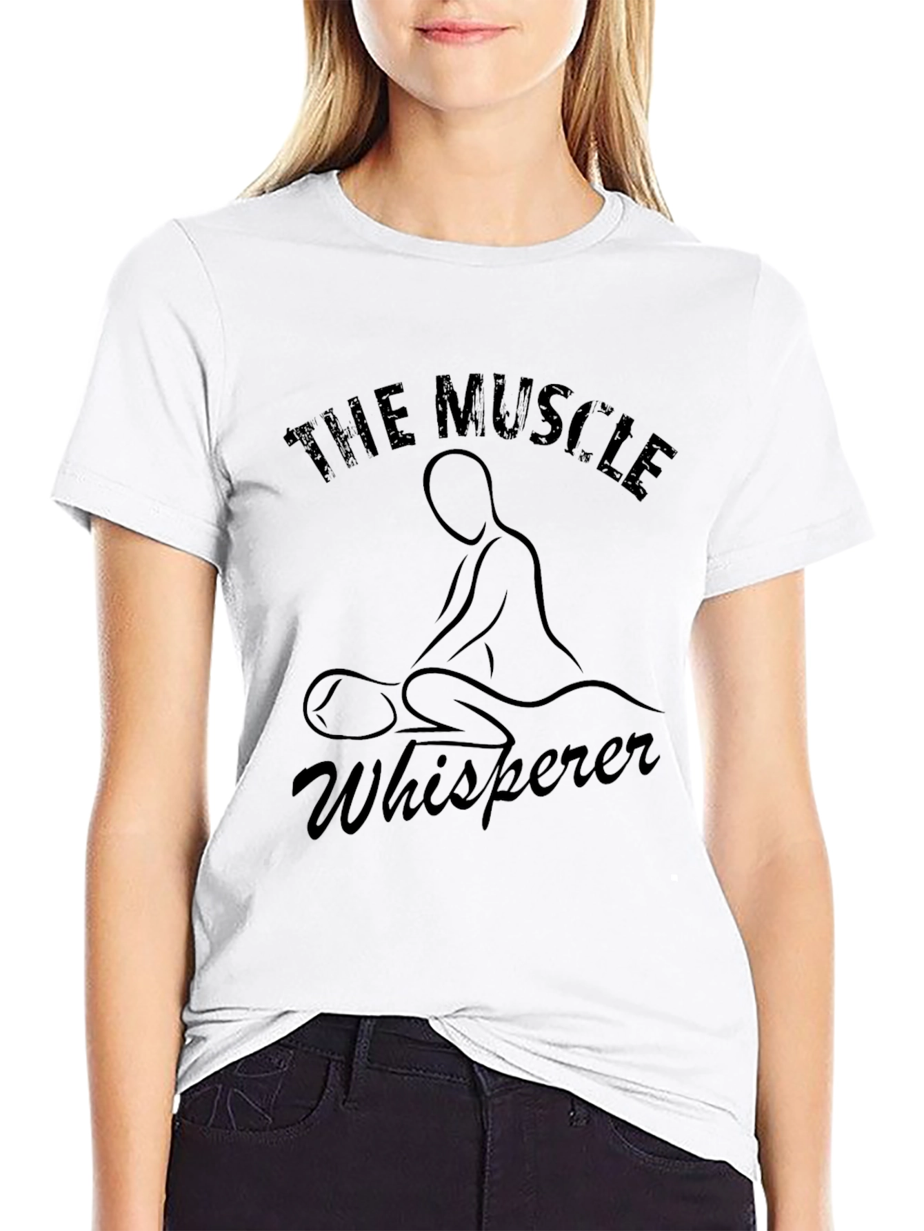The Muscle Whisperer Black T-Shirt