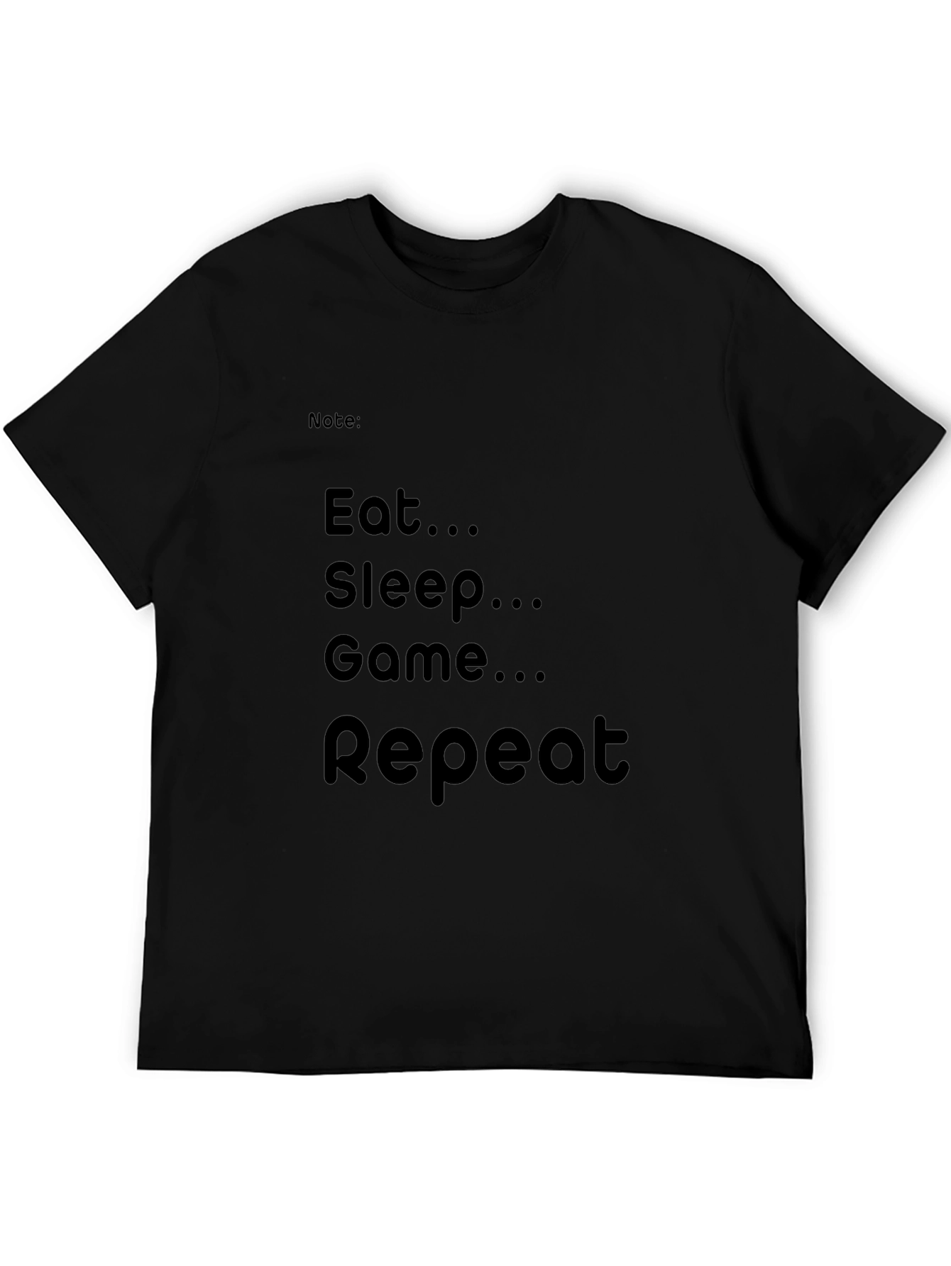 Eat Sleep Game Repeat T-Shirt - Gamer Apparel