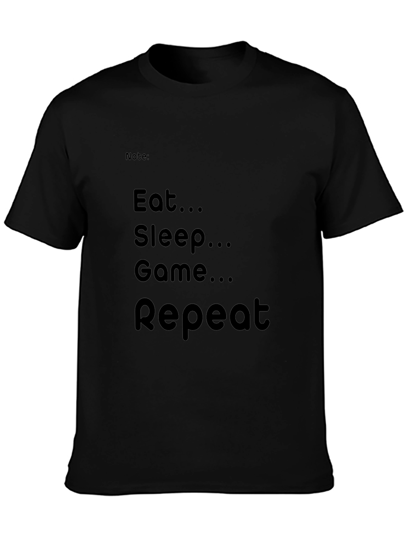 Eat Sleep Game Repeat T-Shirt - Gamer Apparel