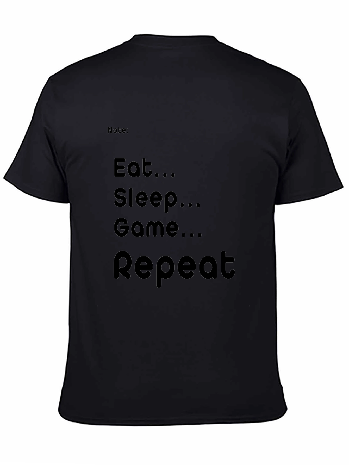 Eat Sleep Game Repeat T-Shirt - Gamer Apparel