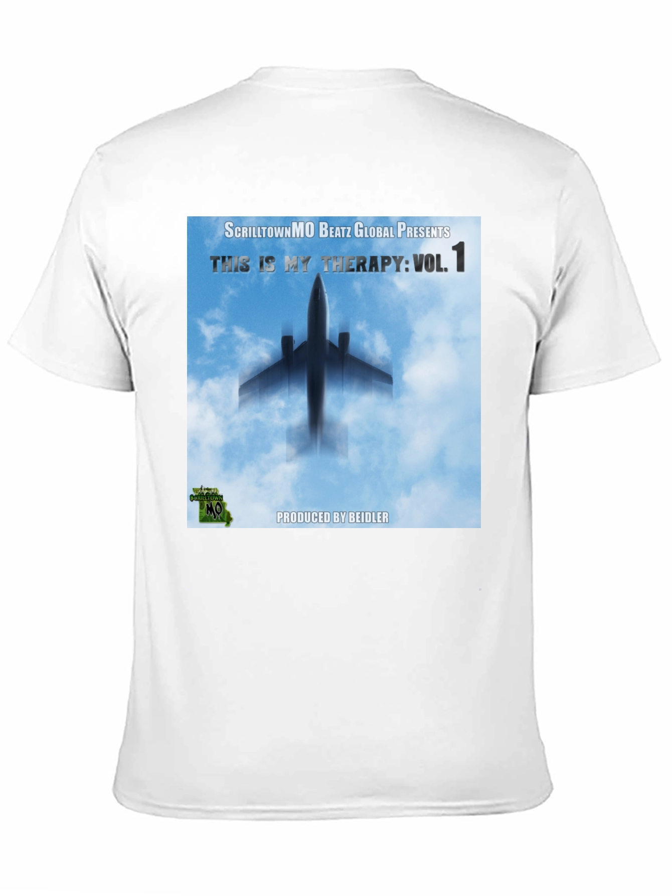 ScrilltownMO Therapy Vol. 1 Black T-Shirt