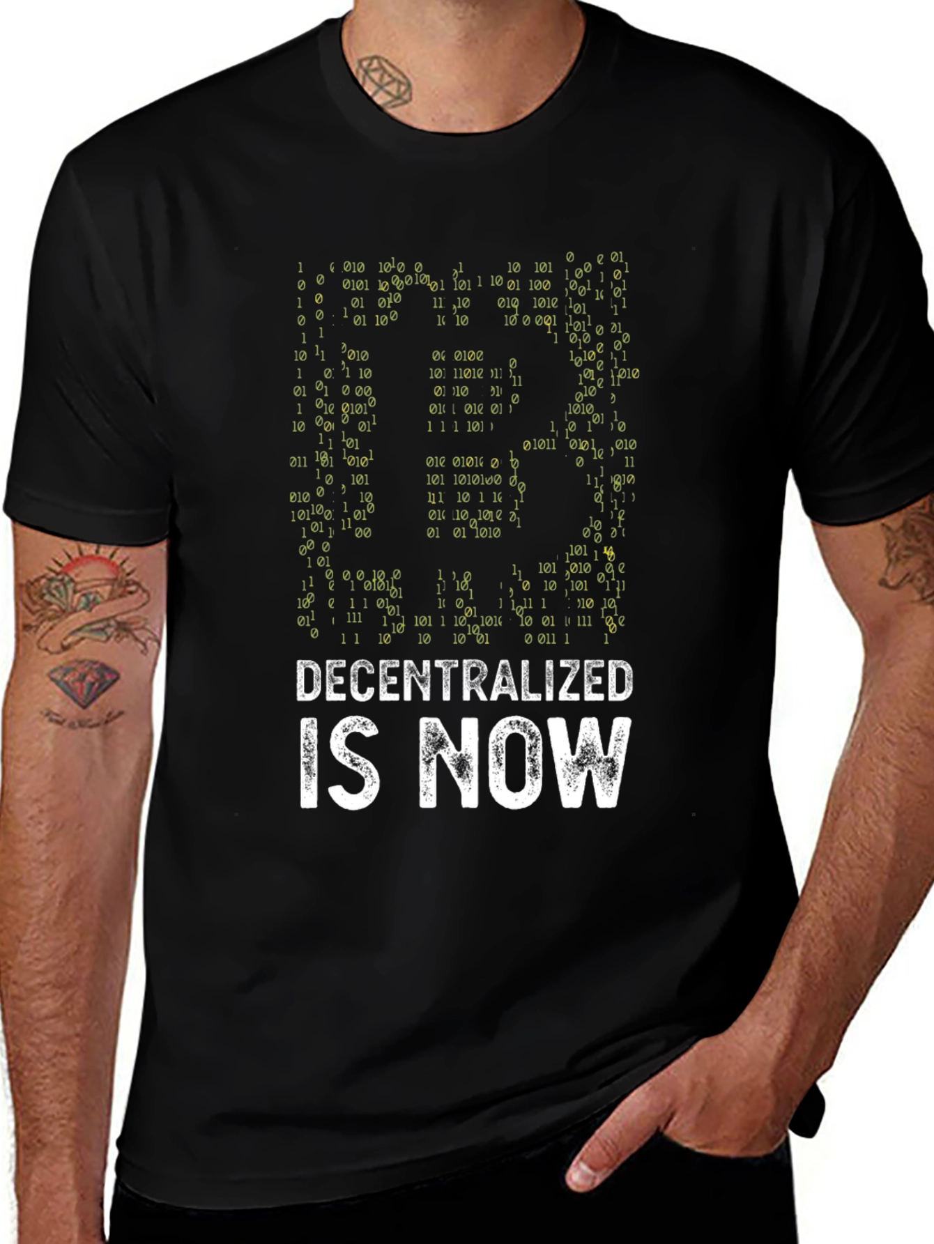 Decentralized is Now Bitcoin Graphic Tee