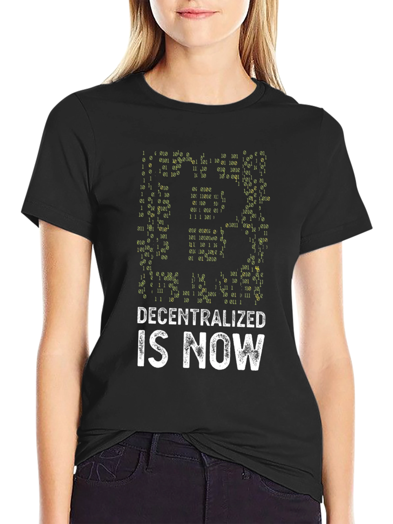 Decentralized is Now Bitcoin Graphic Tee