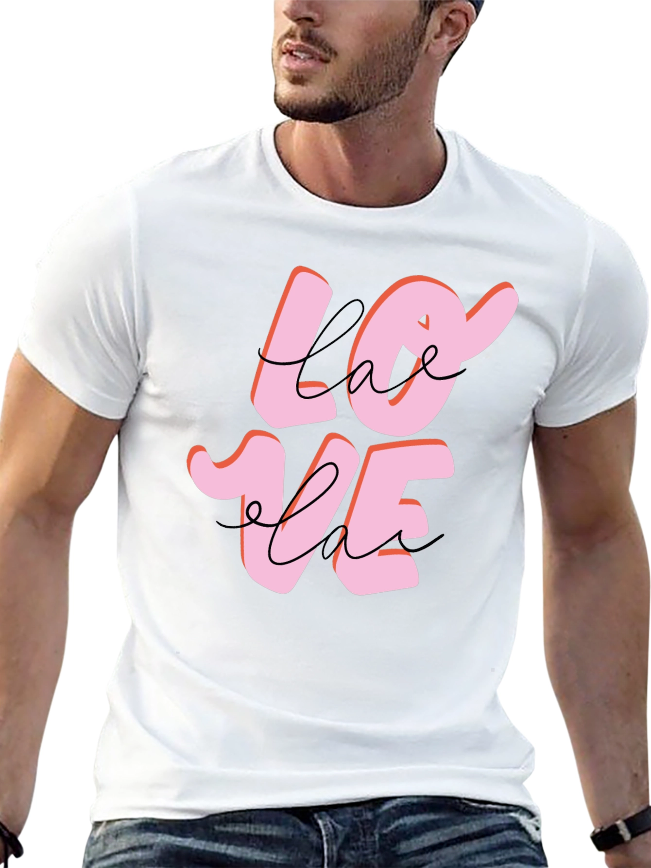 Love Graphic Black T-Shirt
