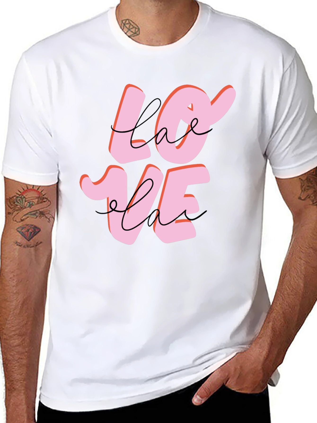 Love Graphic Black T-Shirt