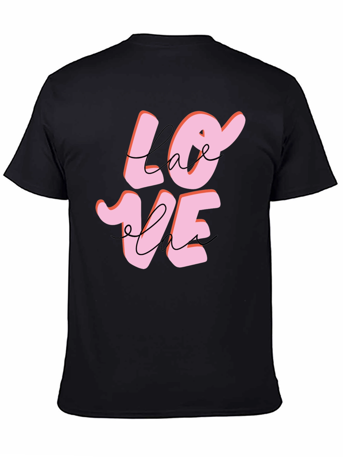 Love Graphic Black T-Shirt