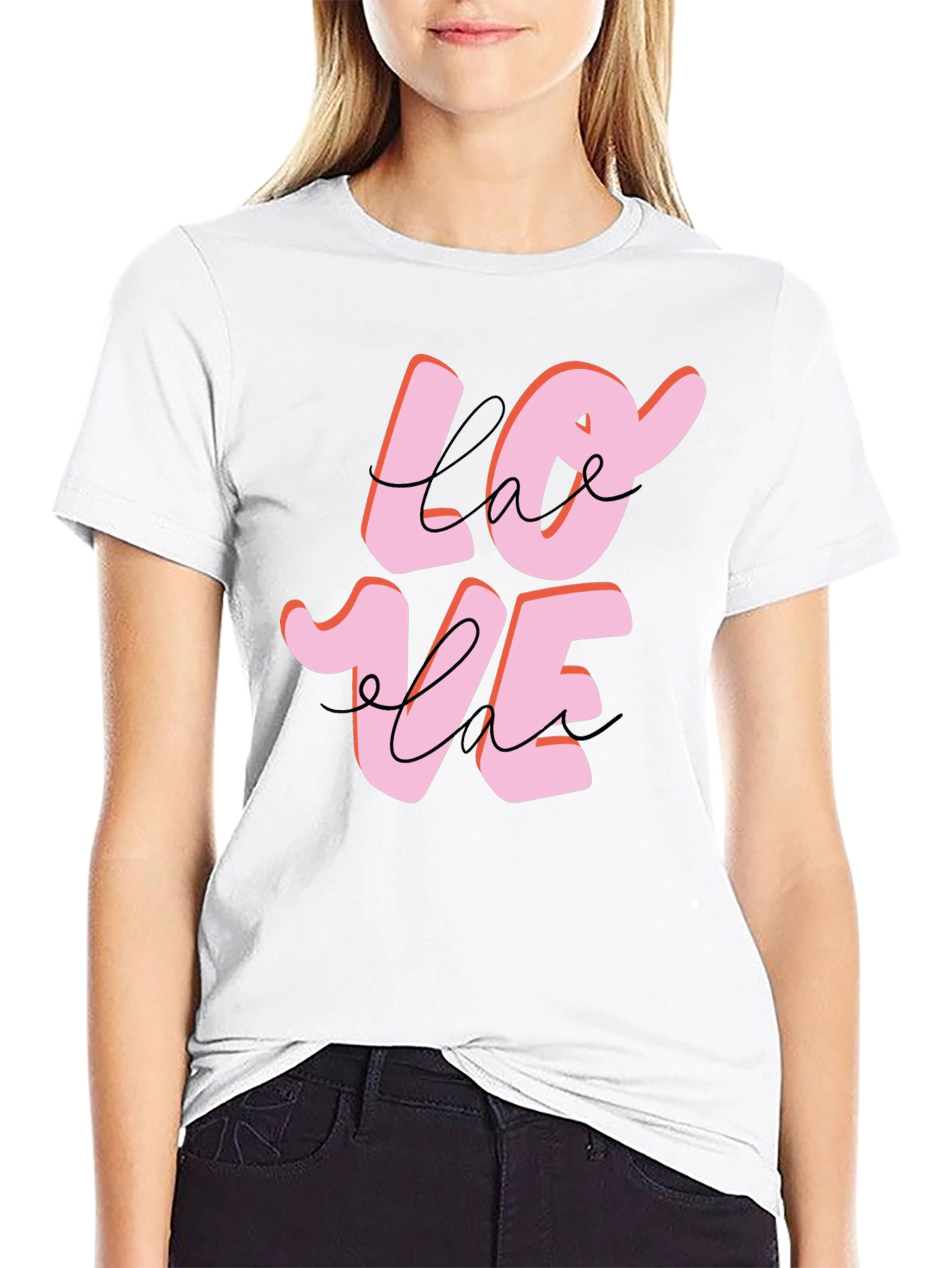 Love Graphic Black T-Shirt