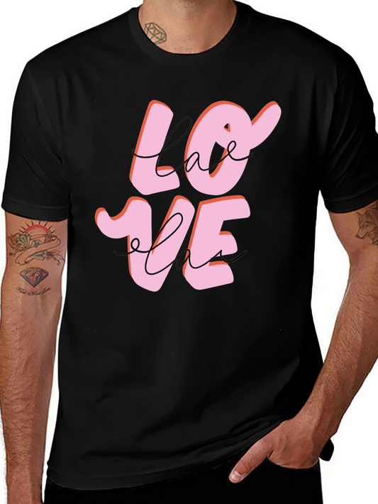 Love Graphic Black T-Shirt