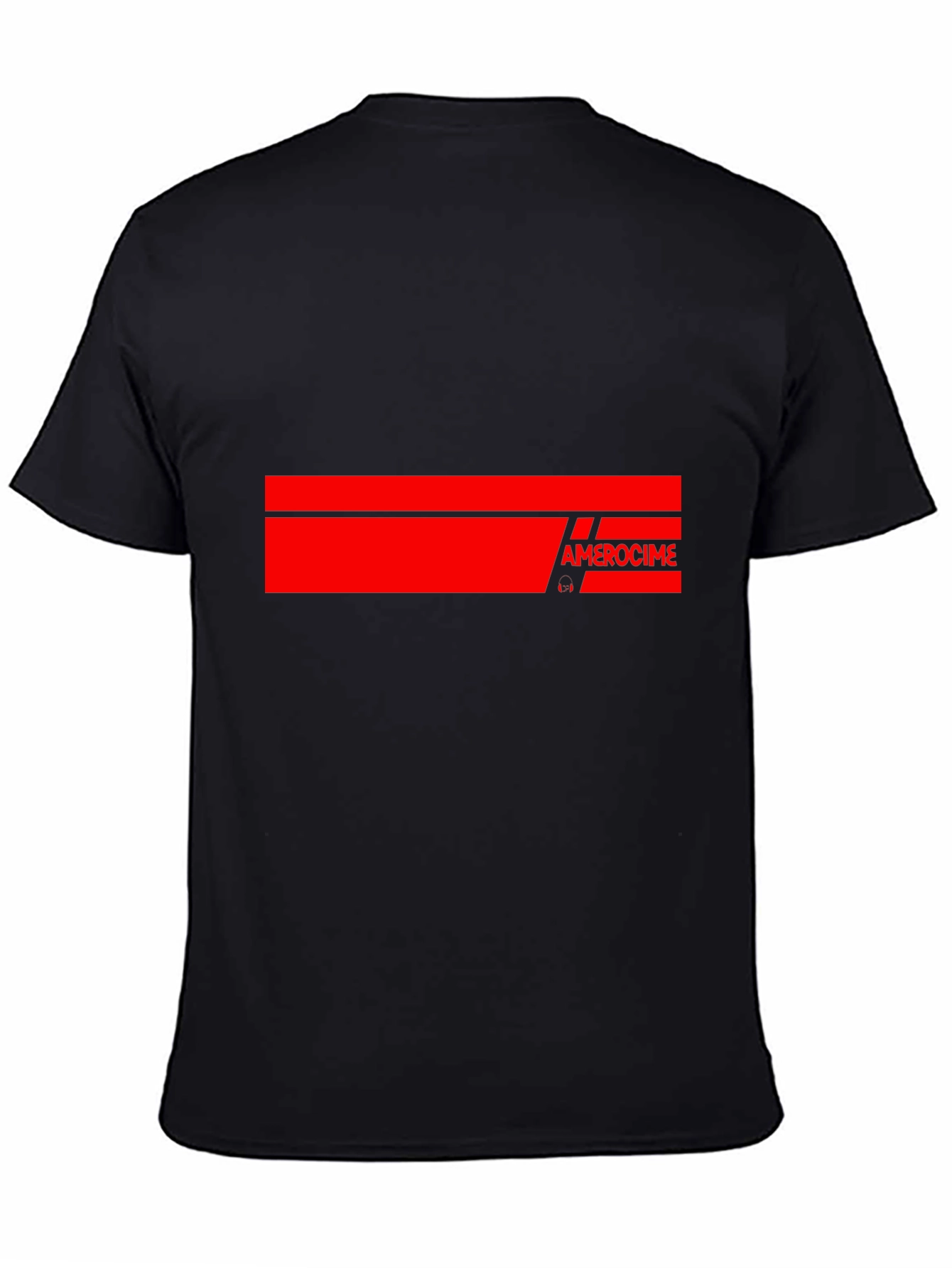 Amerocime Stripe Graphic T-Shirt
