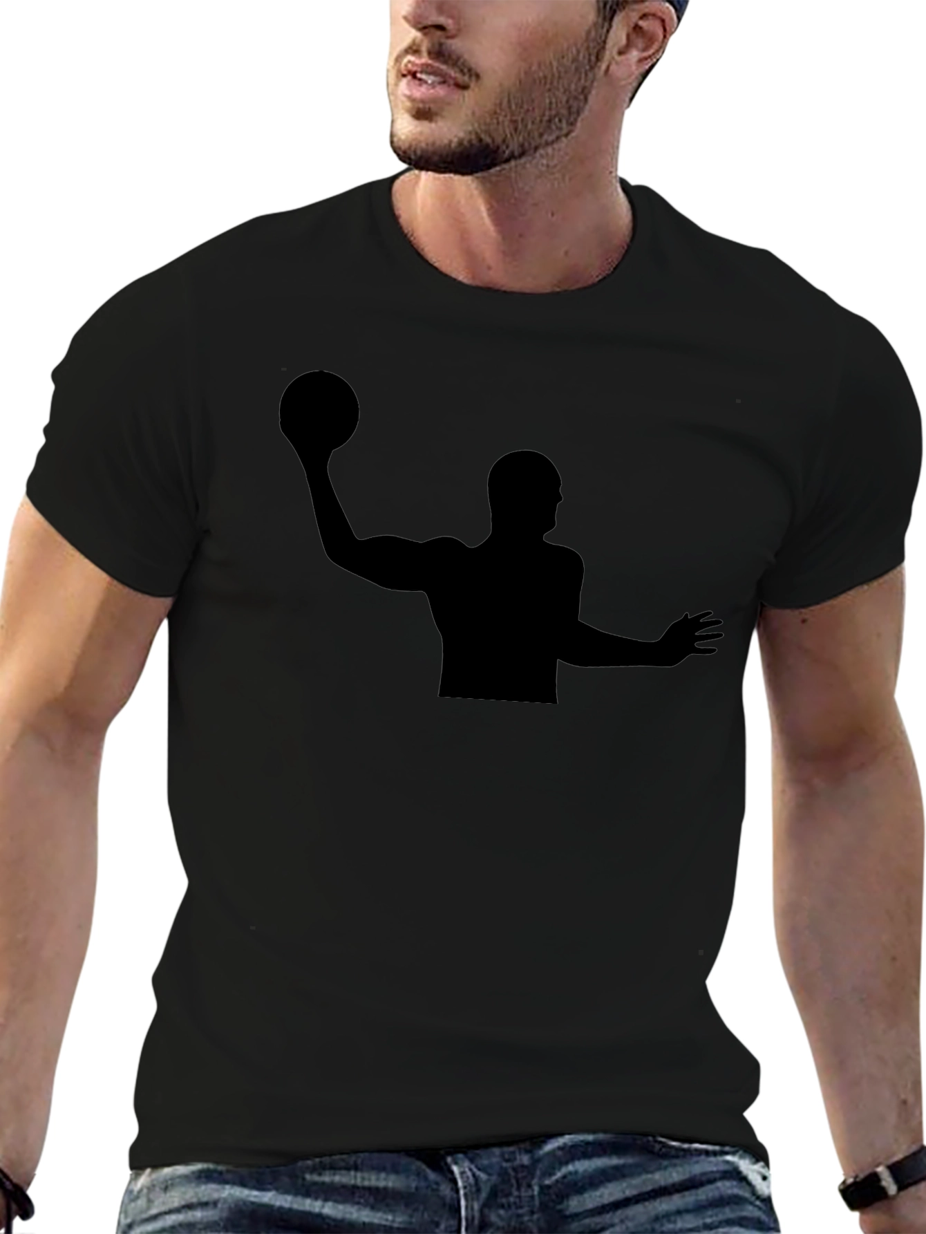 Water Polo Player Graphic T-Shirt