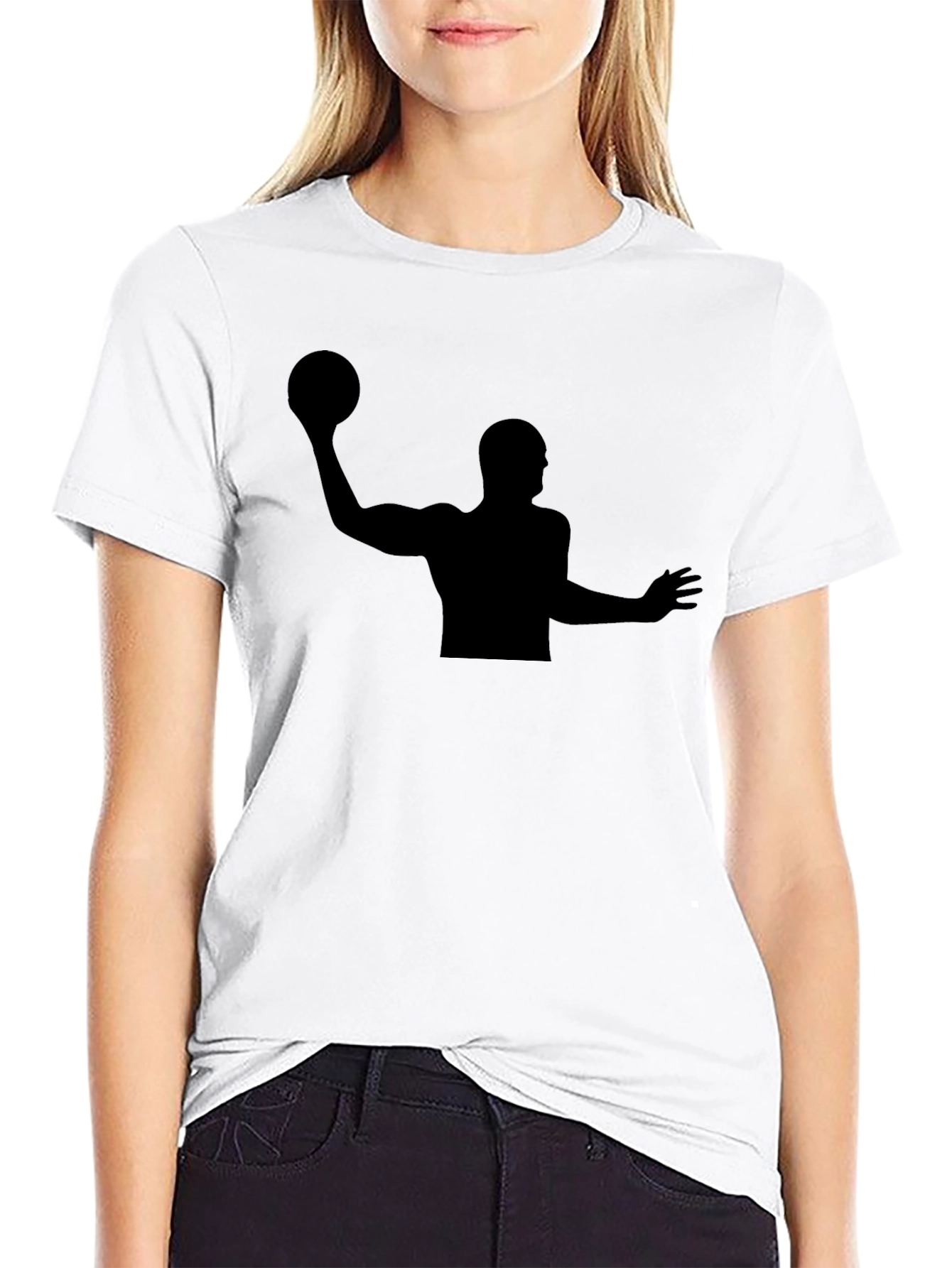 Water Polo Player Graphic T-Shirt