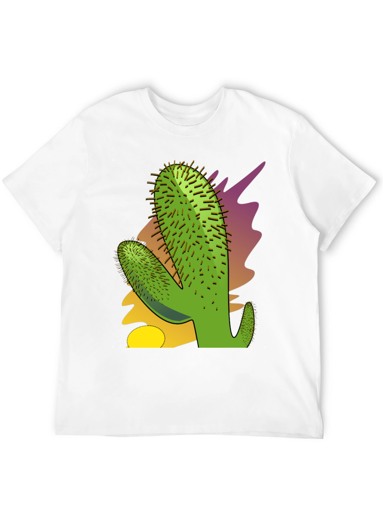 Cactus Graphic Tee - Black T-Shirt