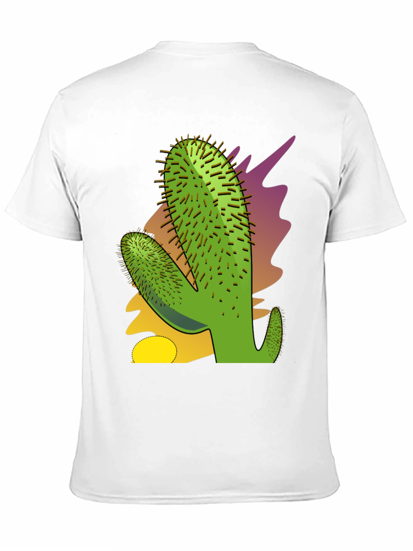 Cactus Graphic Tee - Black T-Shirt