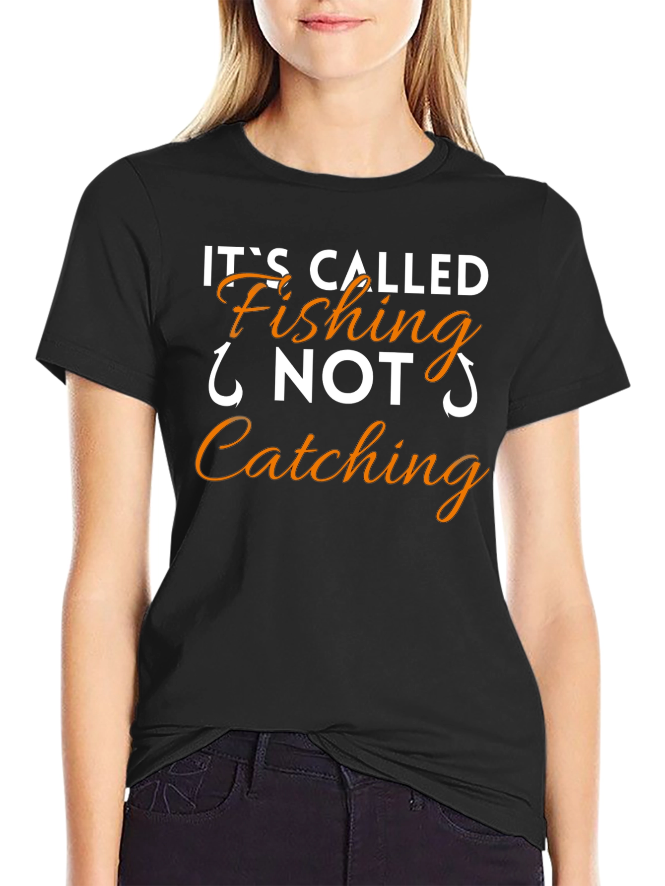 Fishing Not Catching Graphic T-Shirt