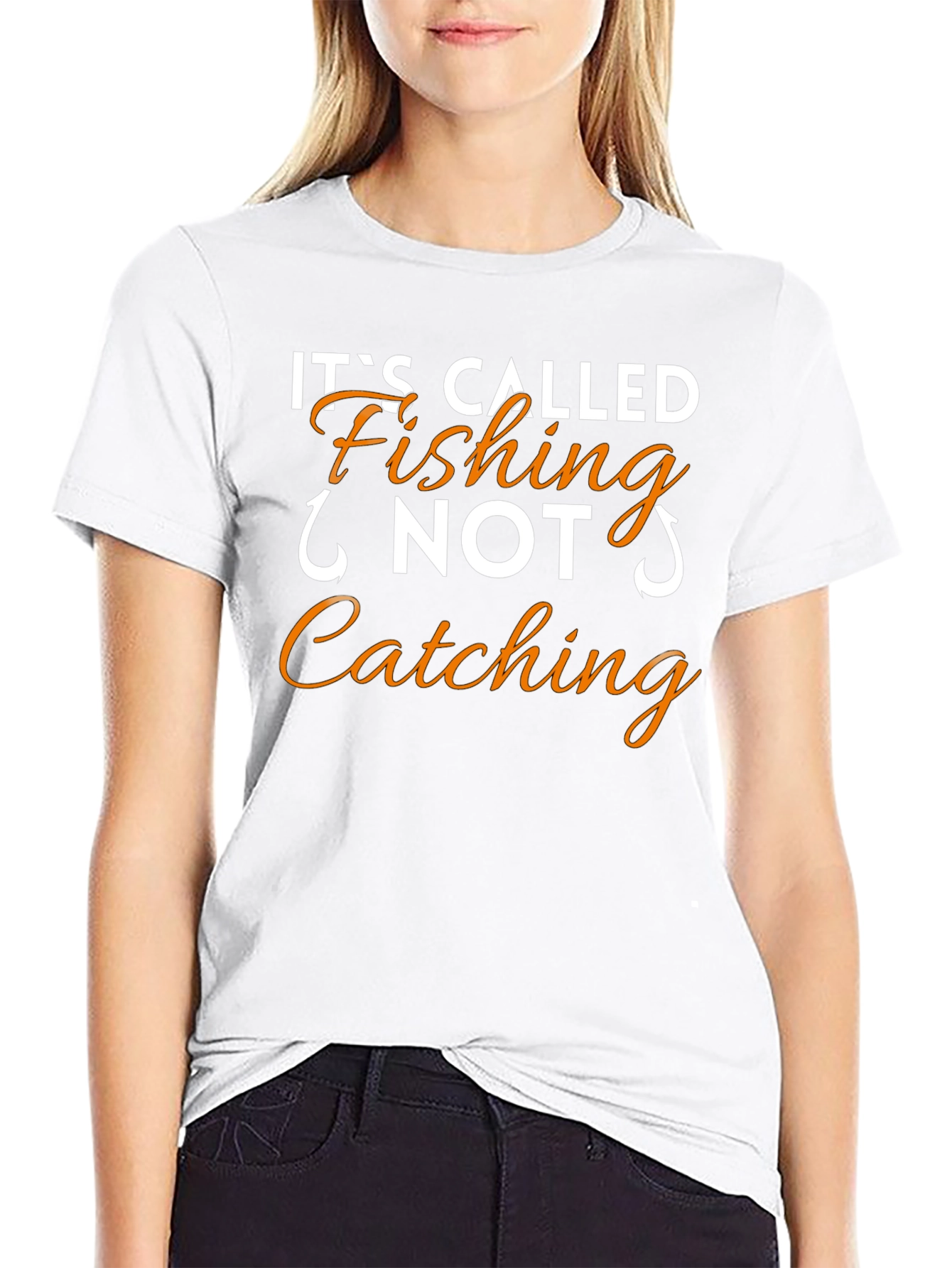 Fishing Not Catching Graphic T-Shirt
