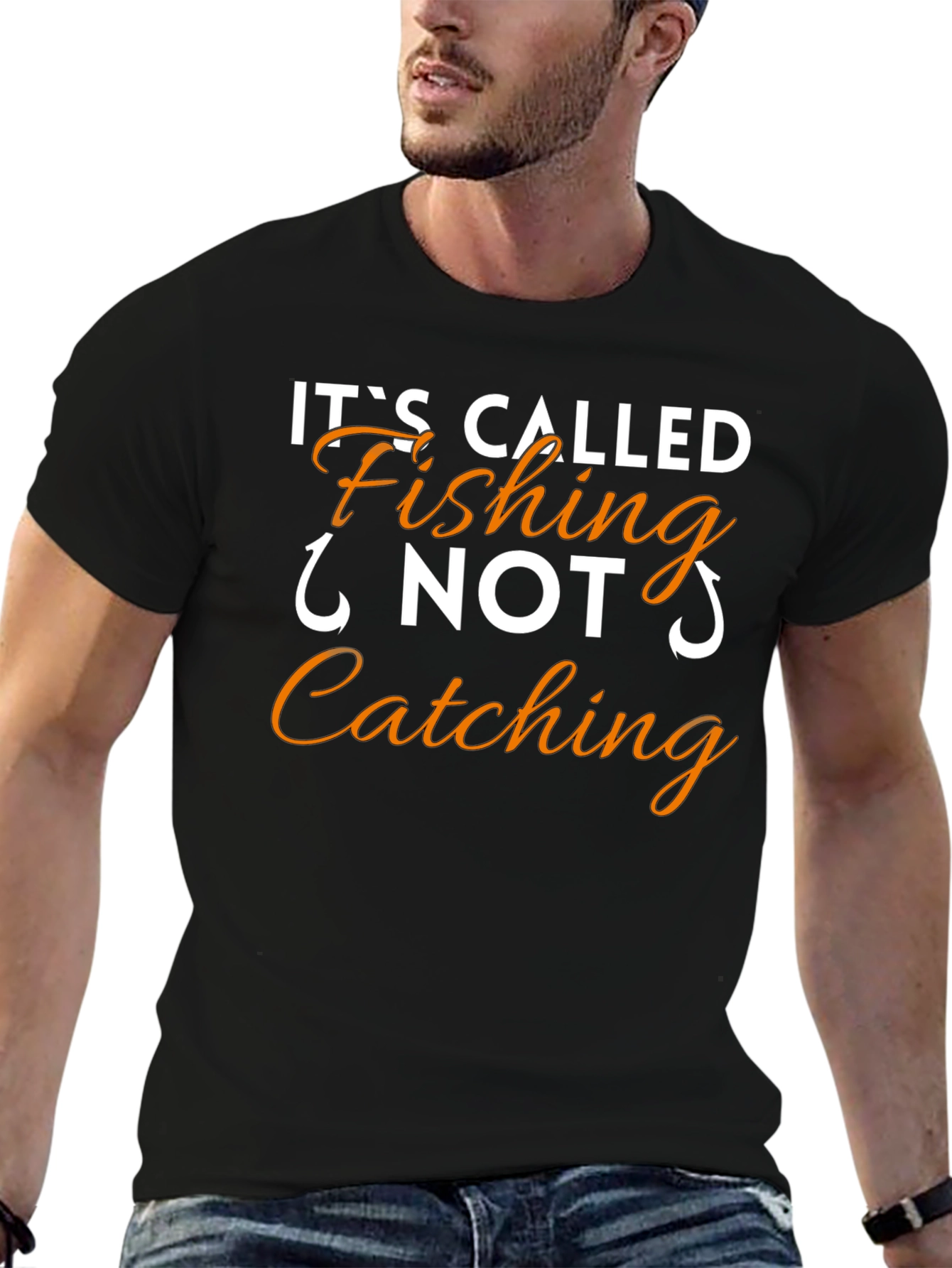 Fishing Not Catching Graphic T-Shirt