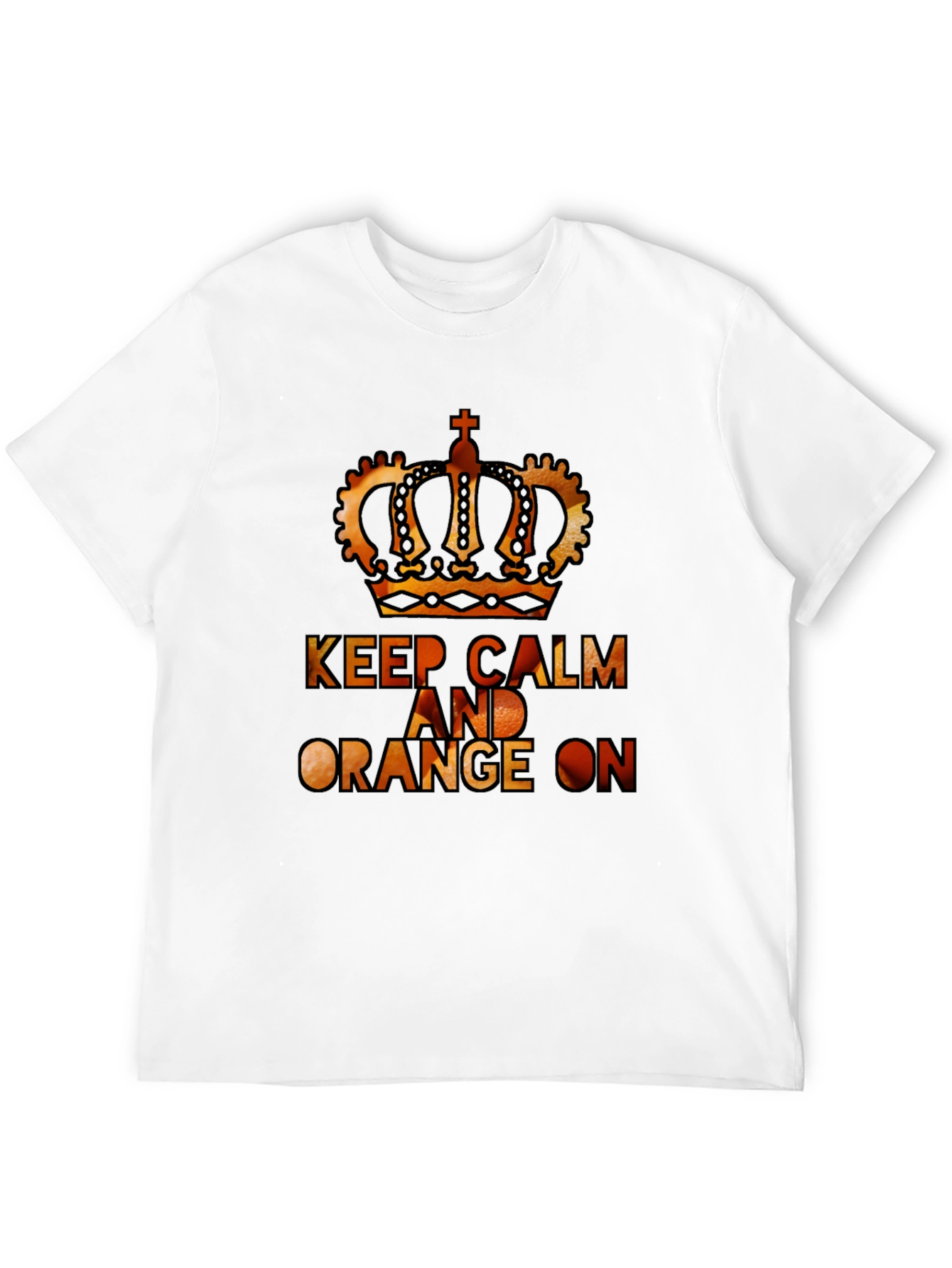 Keep Calm & Orange On Graphic T-Shirt