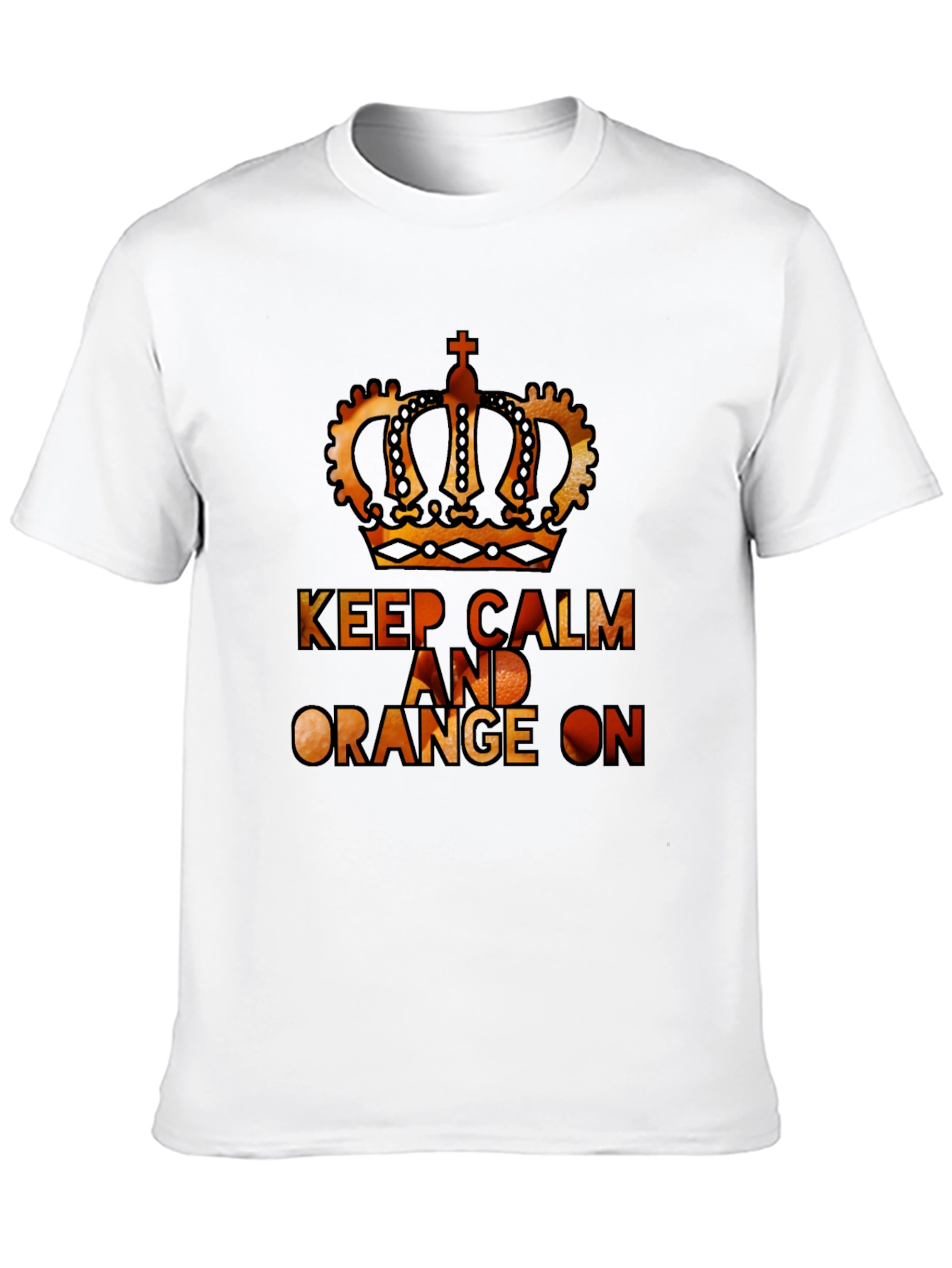 Keep Calm & Orange On Graphic T-Shirt