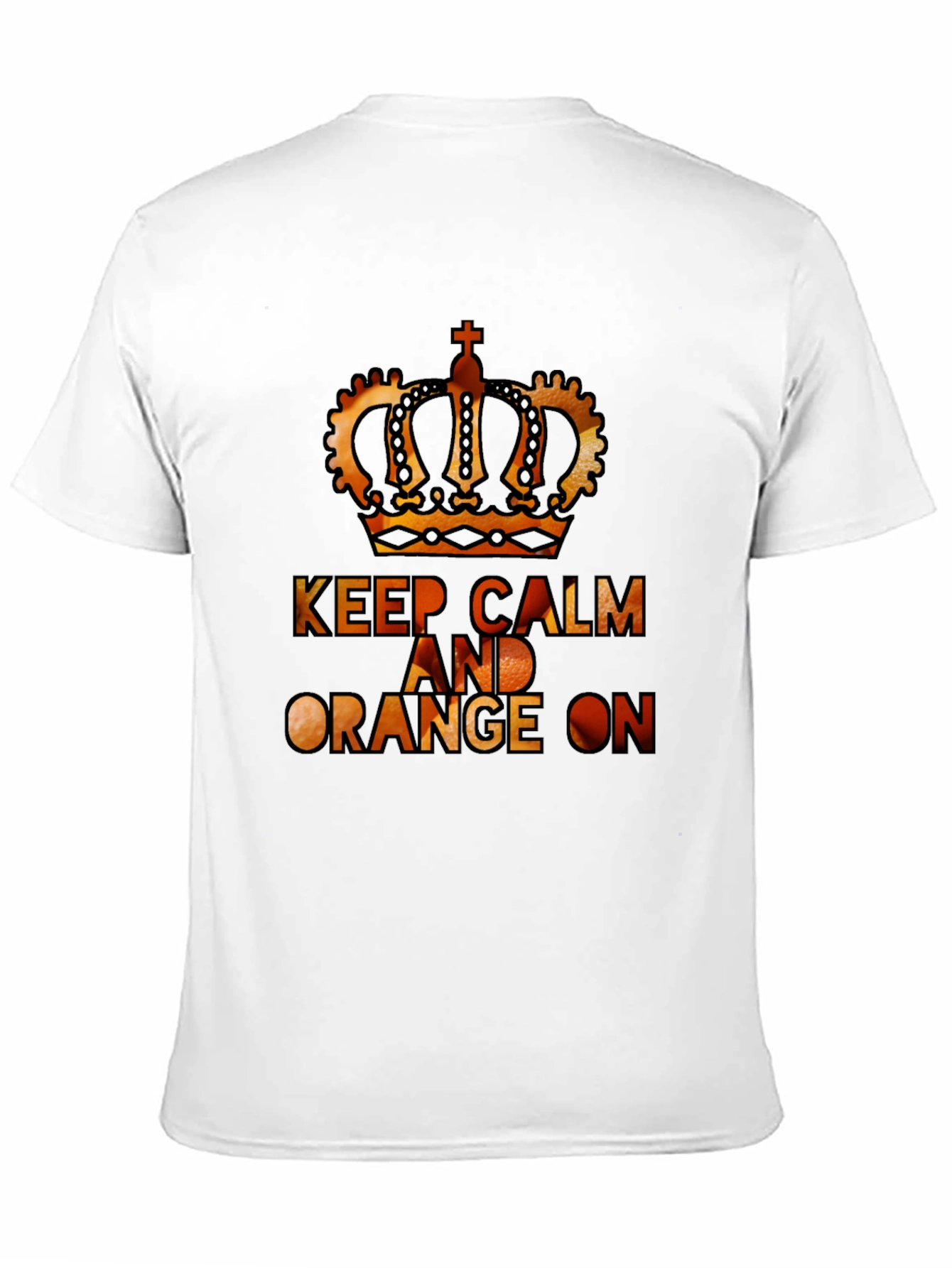 Keep Calm & Orange On Graphic T-Shirt