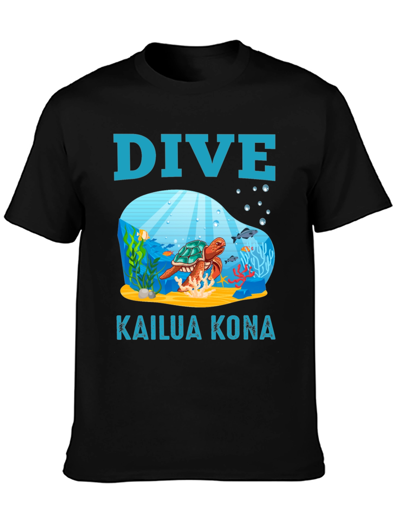 Dive Kailua Kona Graphic T-Shirt