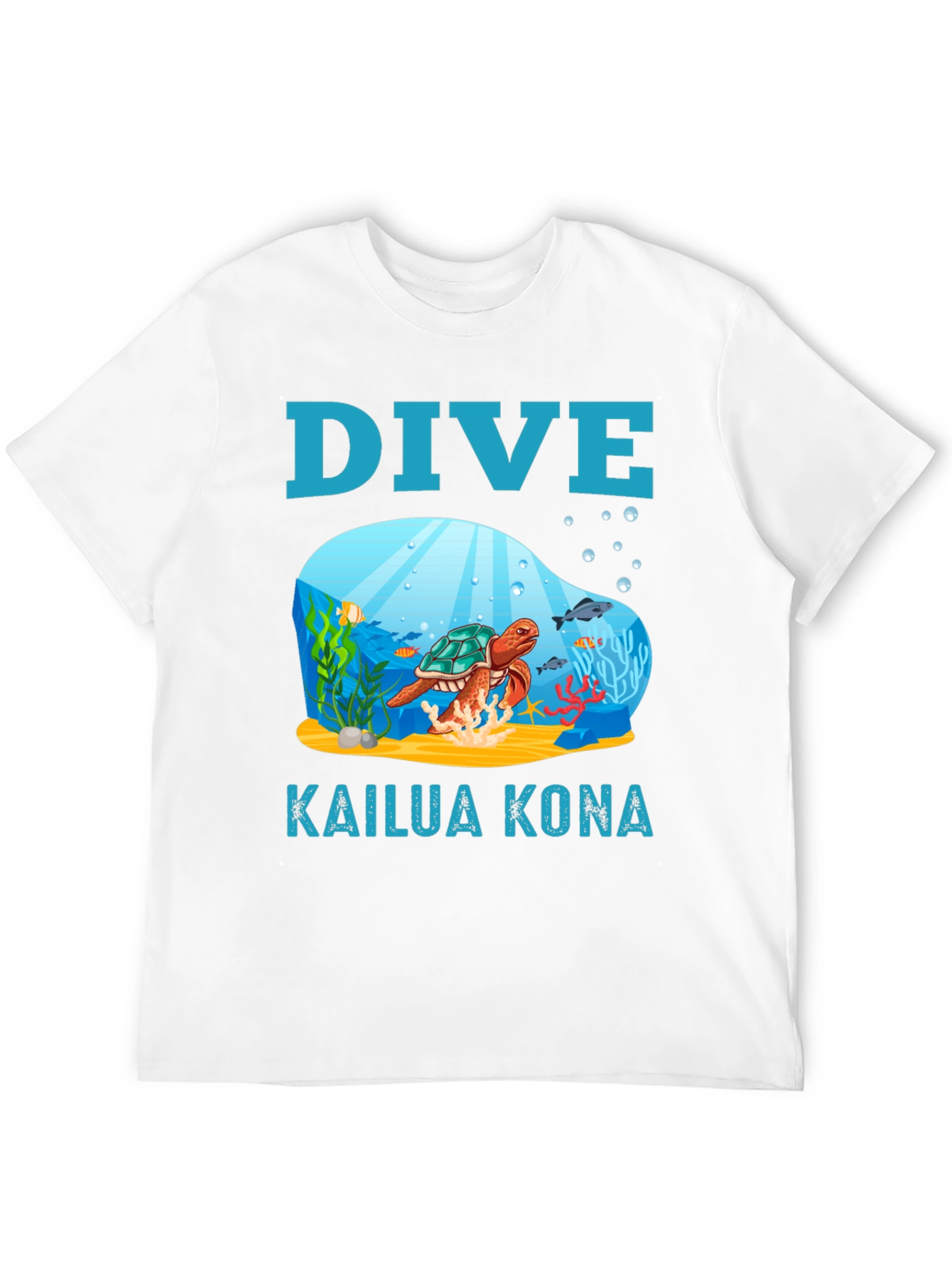 Dive Kailua Kona Graphic T-Shirt
