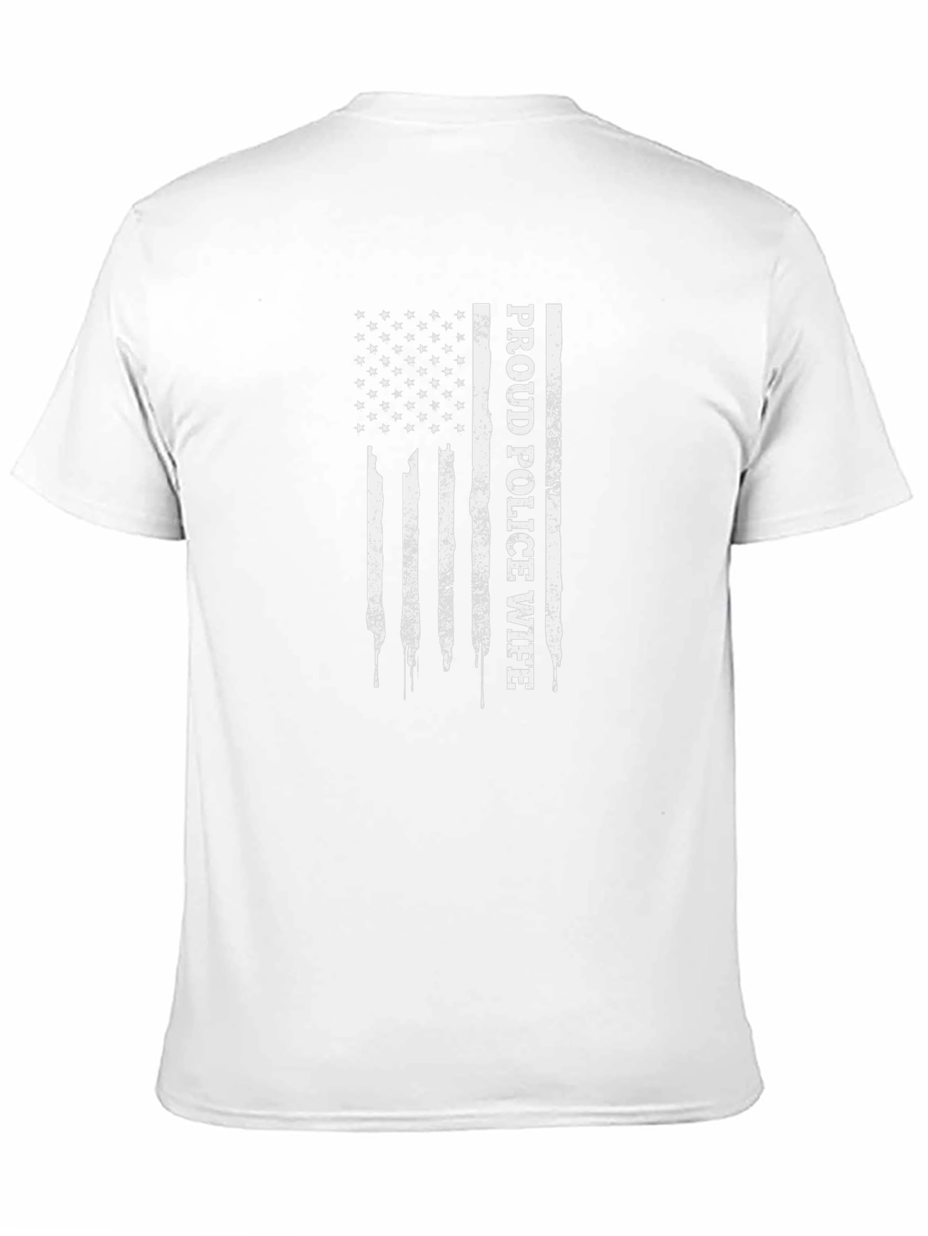 Proud Police Wife Graphic T-Shirt