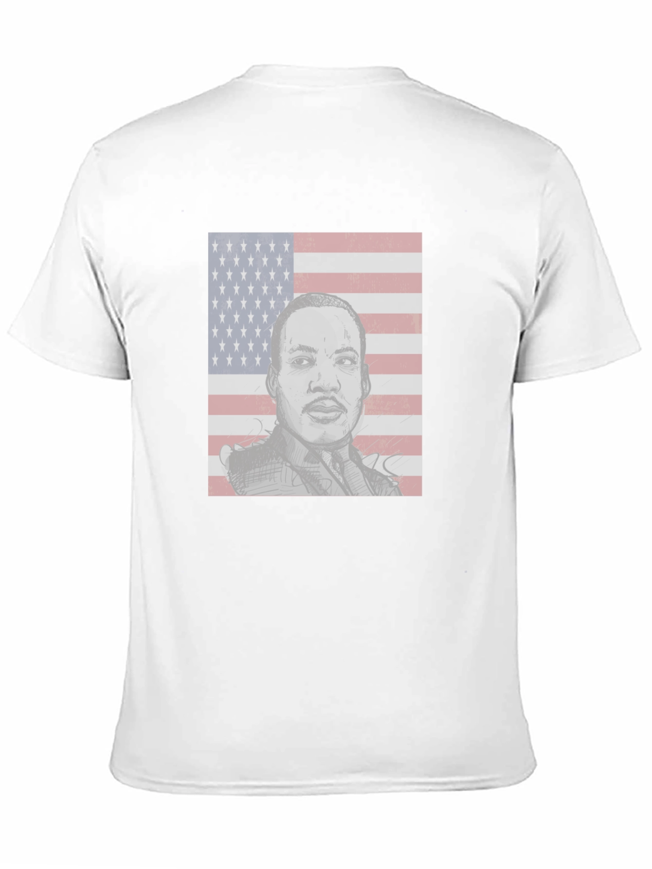 MLK American Flag T-Shirt