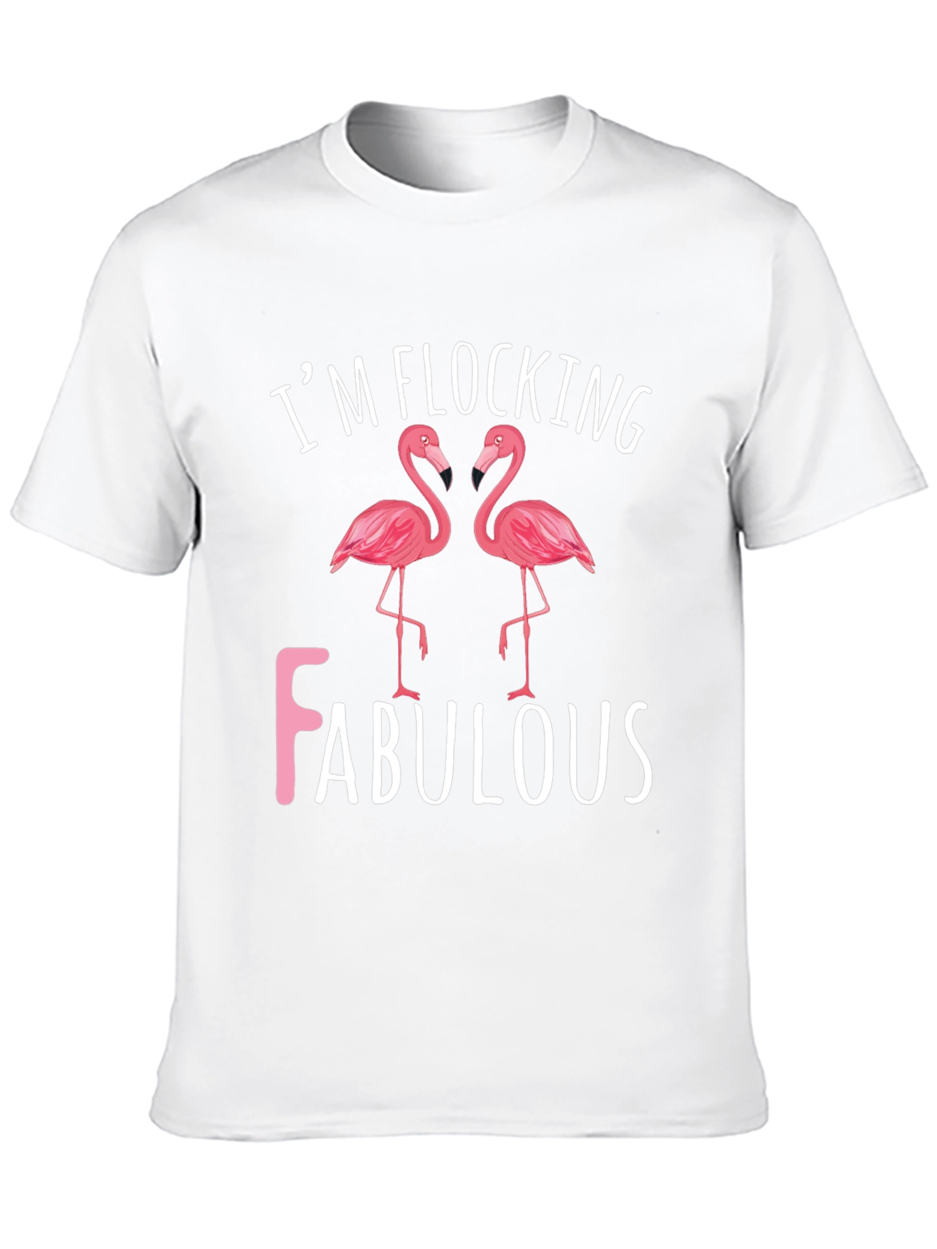 Im Flocking Fabulous Flamingo Graphic Tee