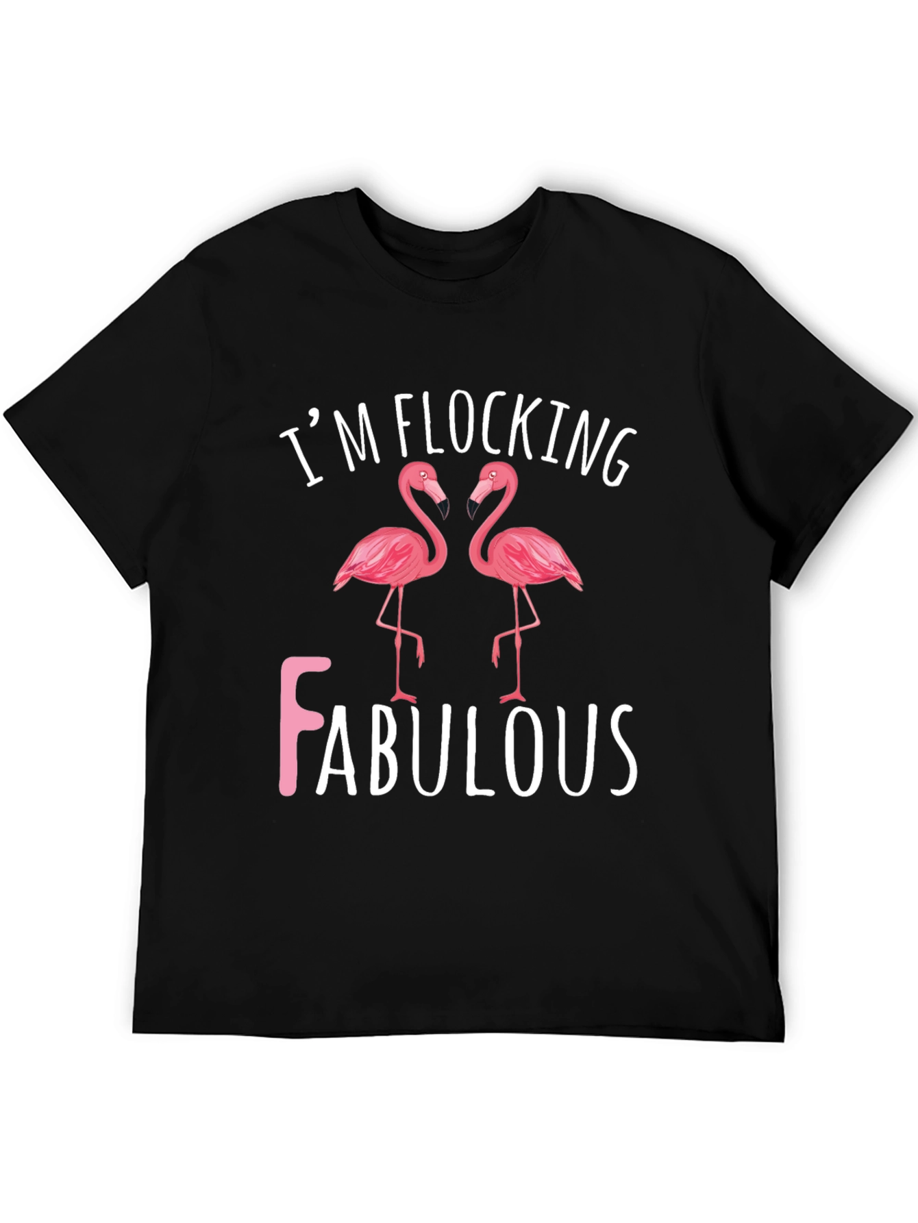 Im Flocking Fabulous Flamingo Graphic Tee