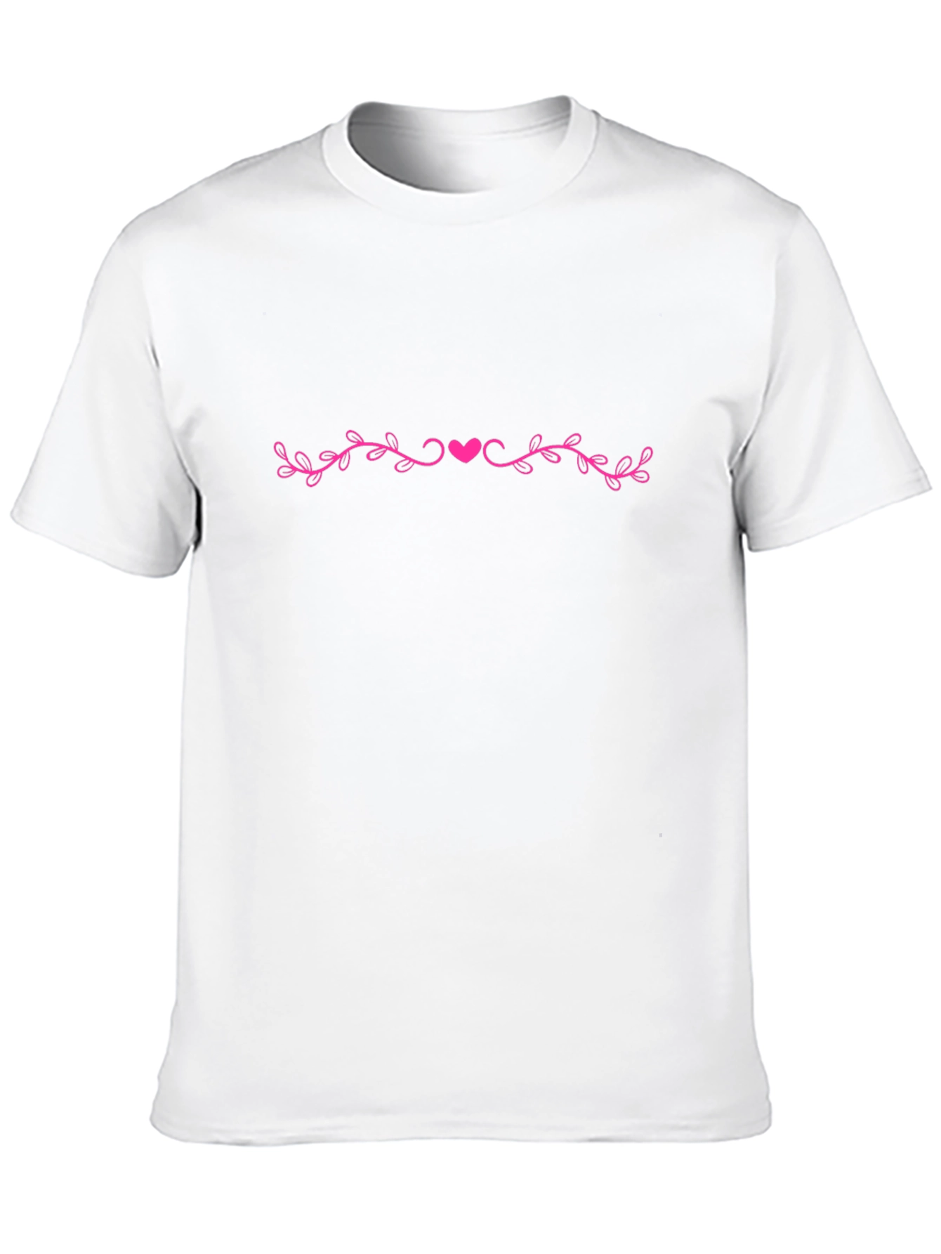 Heart Vine Black T-Shirt