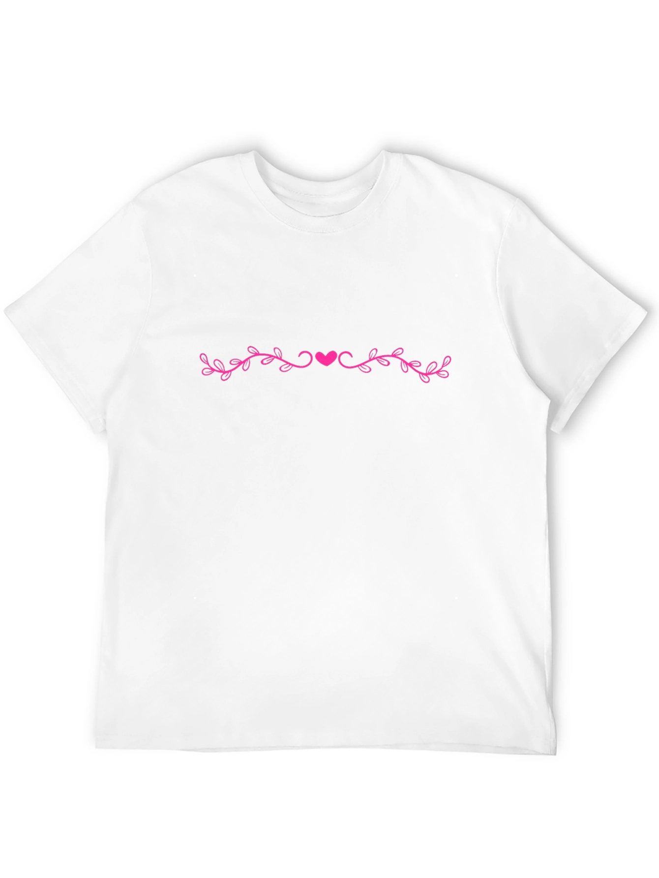Heart Vine Black T-Shirt