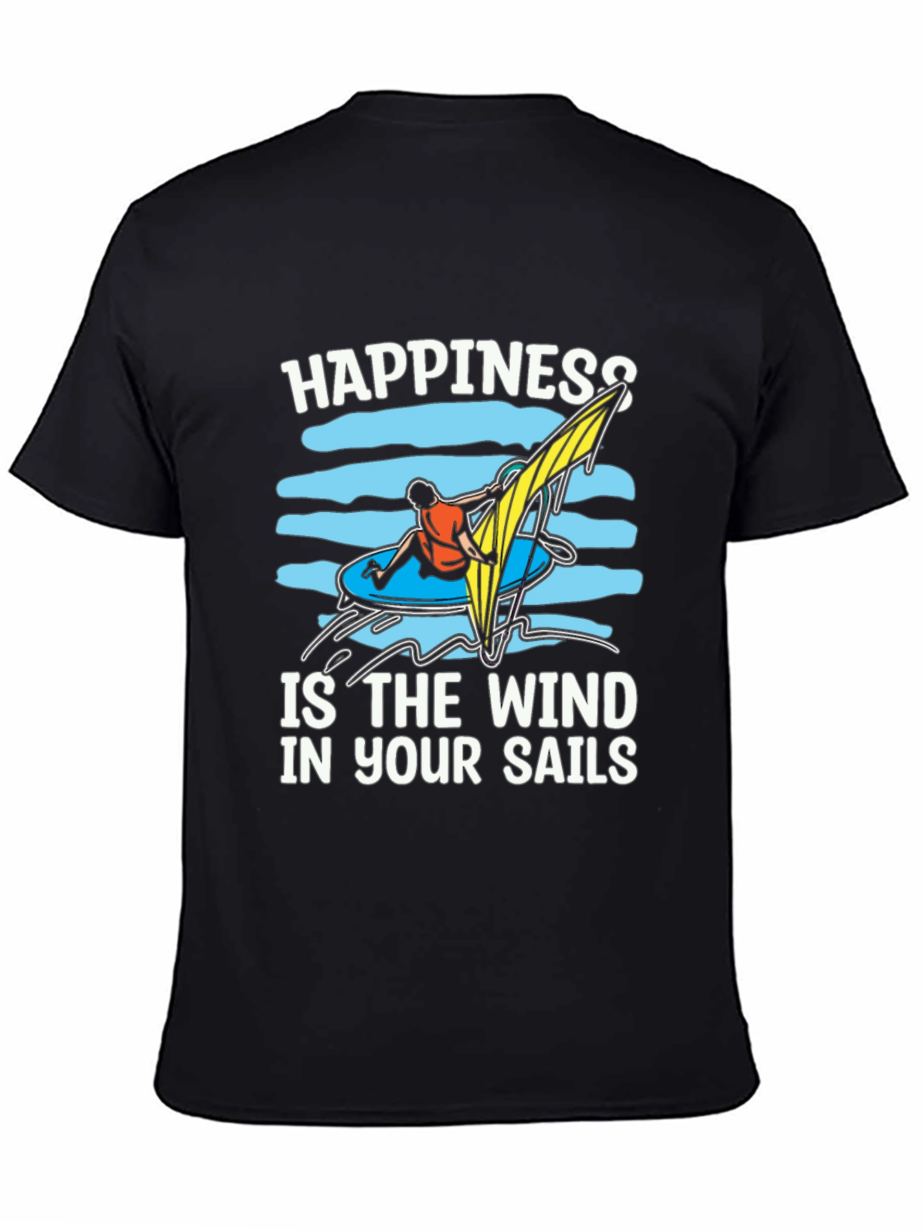 Windsurfing Happiness Graphic Tee