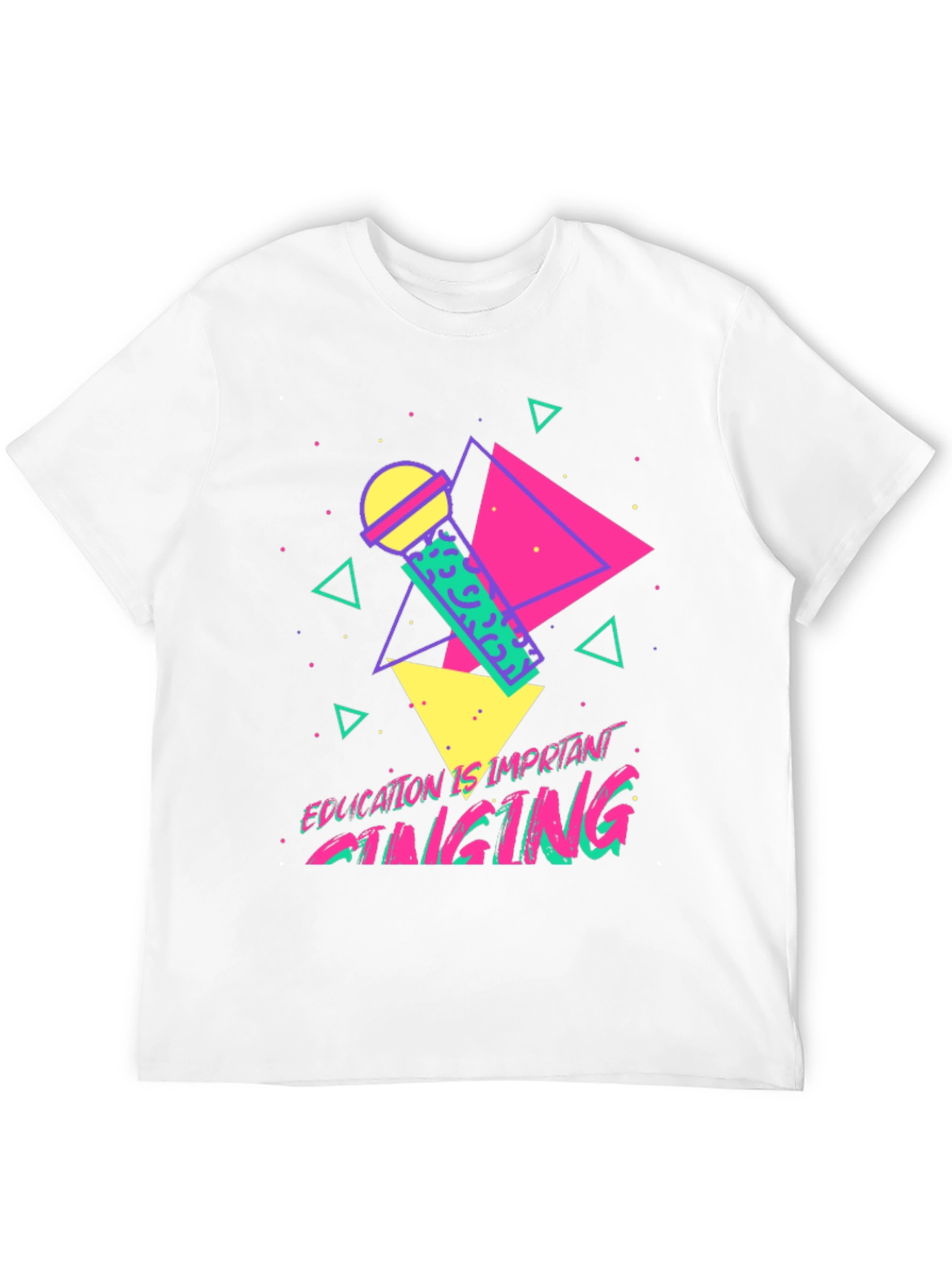 Retro 80s Singing T-Shirt