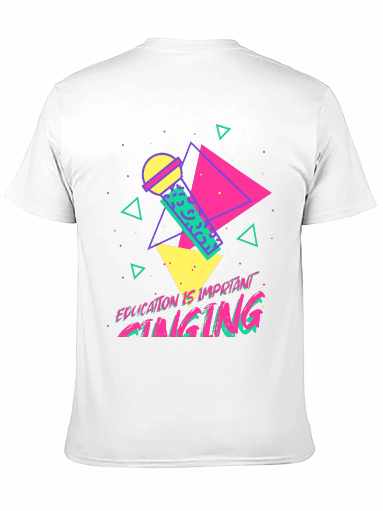Retro 80s Singing T-Shirt