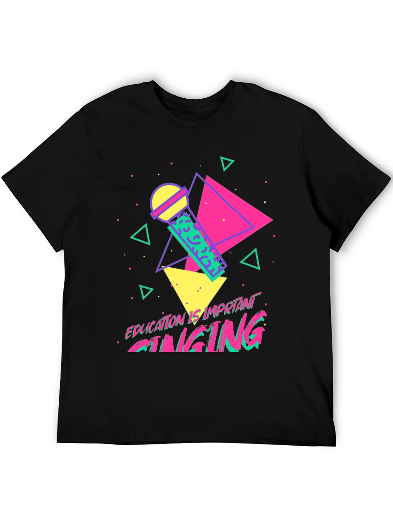 Retro 80s Singing T-Shirt