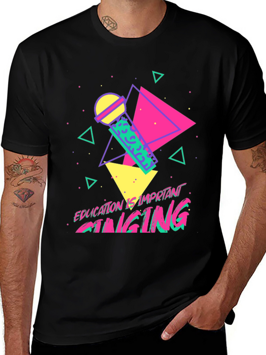 Retro 80s Singing T-Shirt