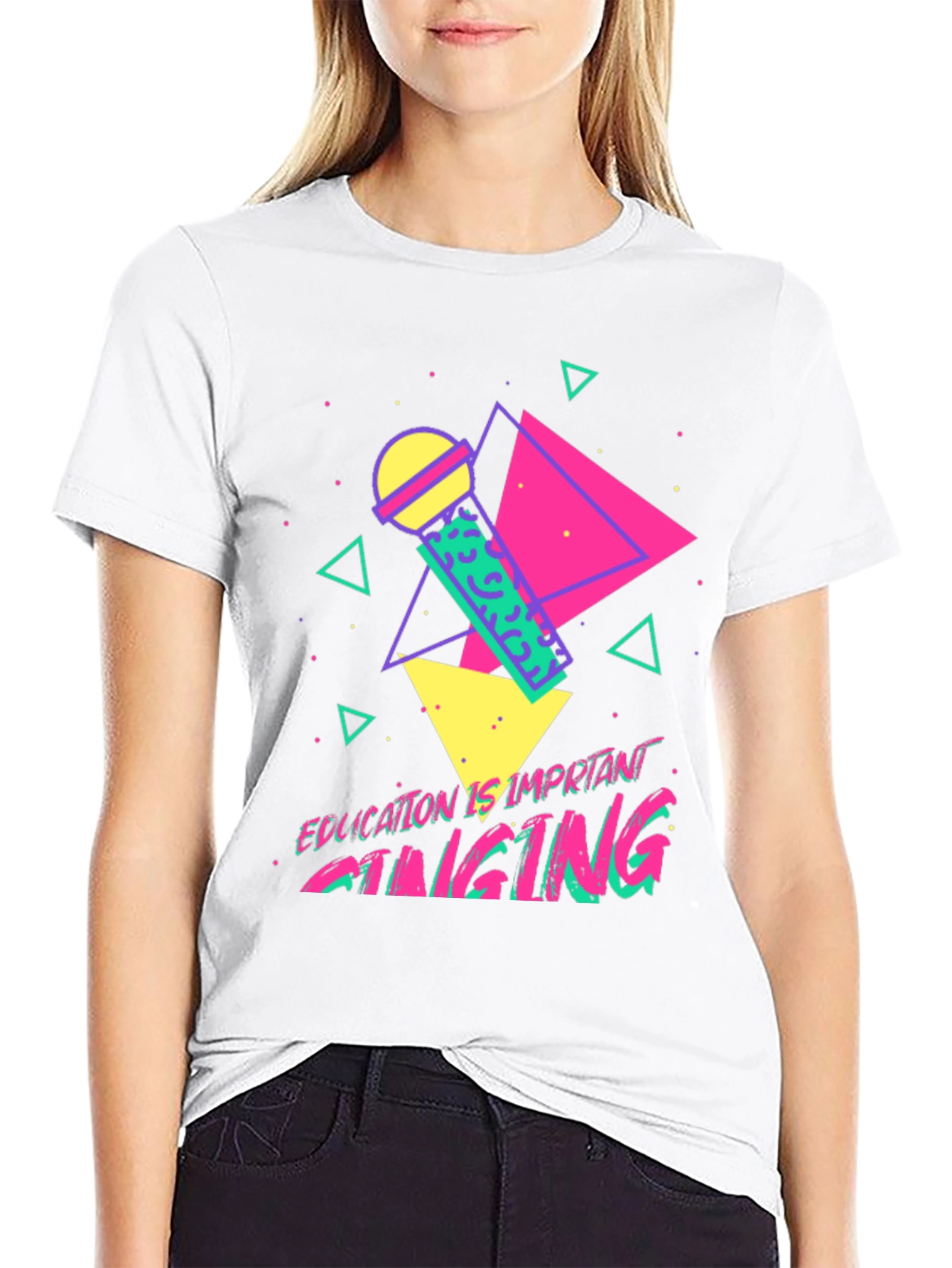 Retro 80s Singing T-Shirt