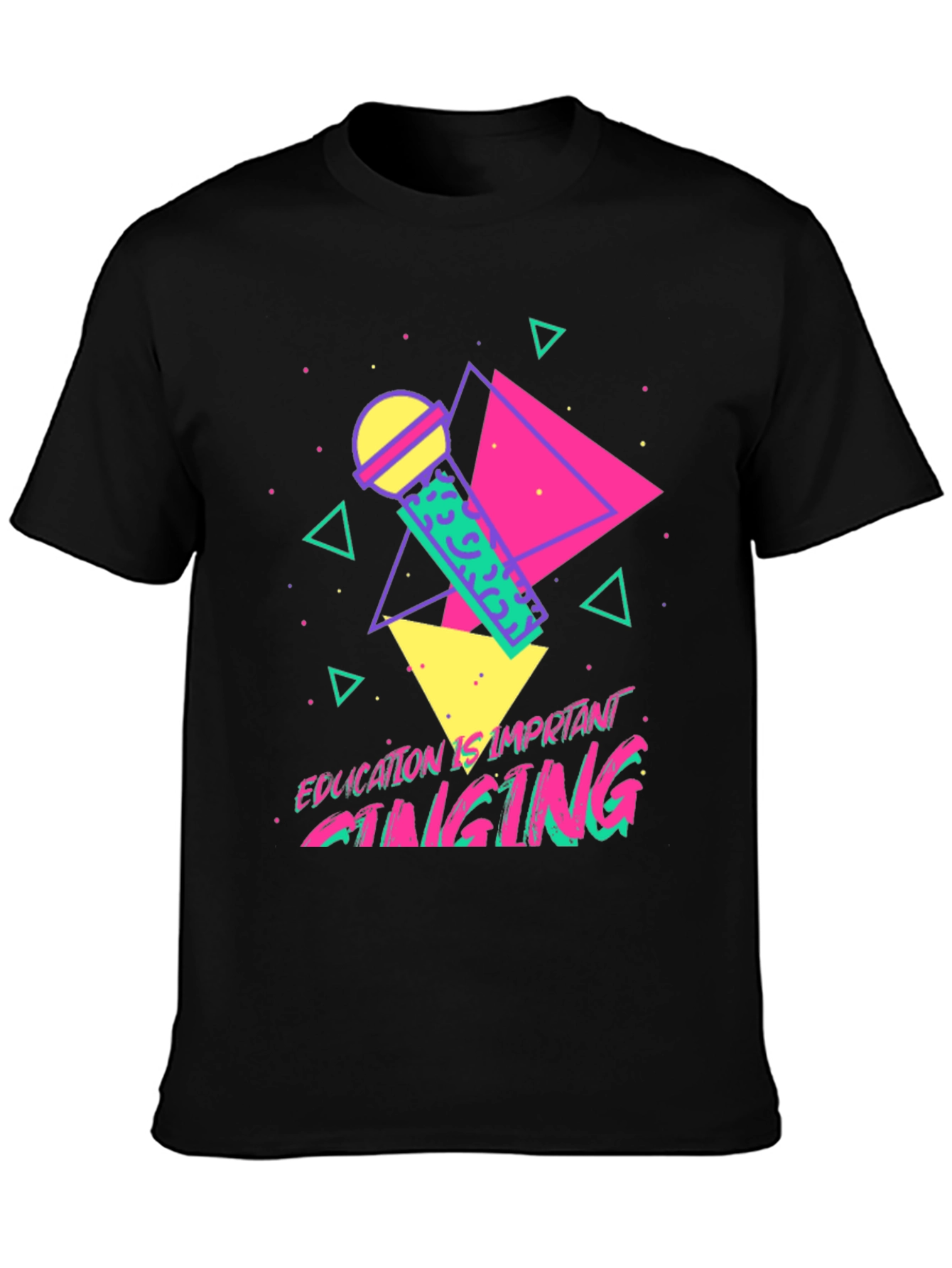 Retro 80s Singing T-Shirt