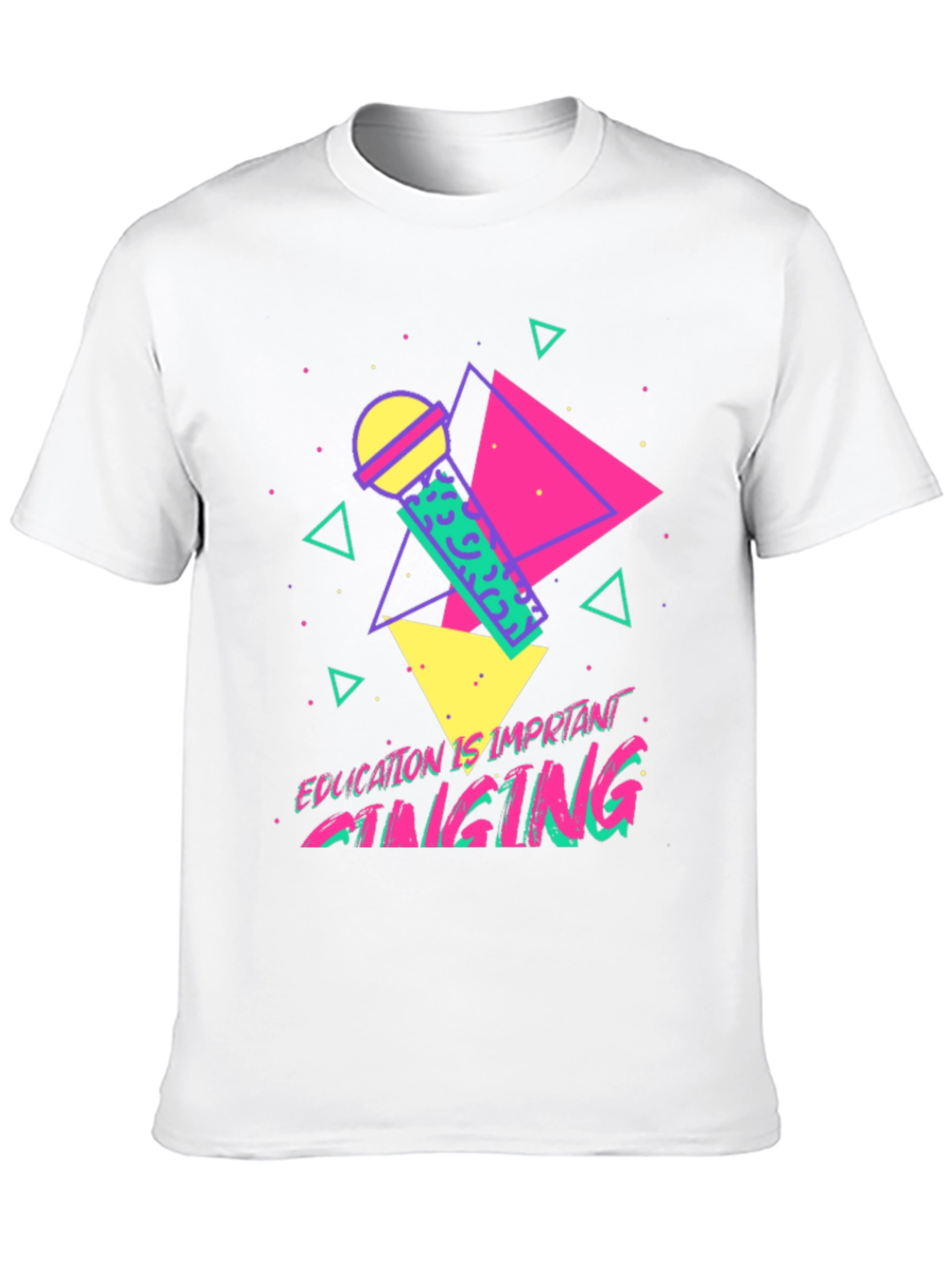 Retro 80s Singing T-Shirt
